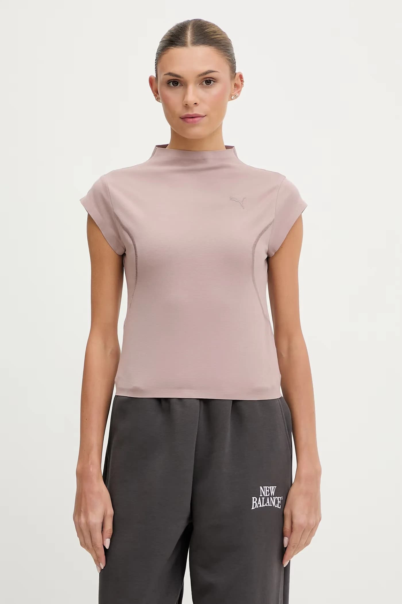 Женская футболка PUMATECH SENSE из хлопка с эластаном