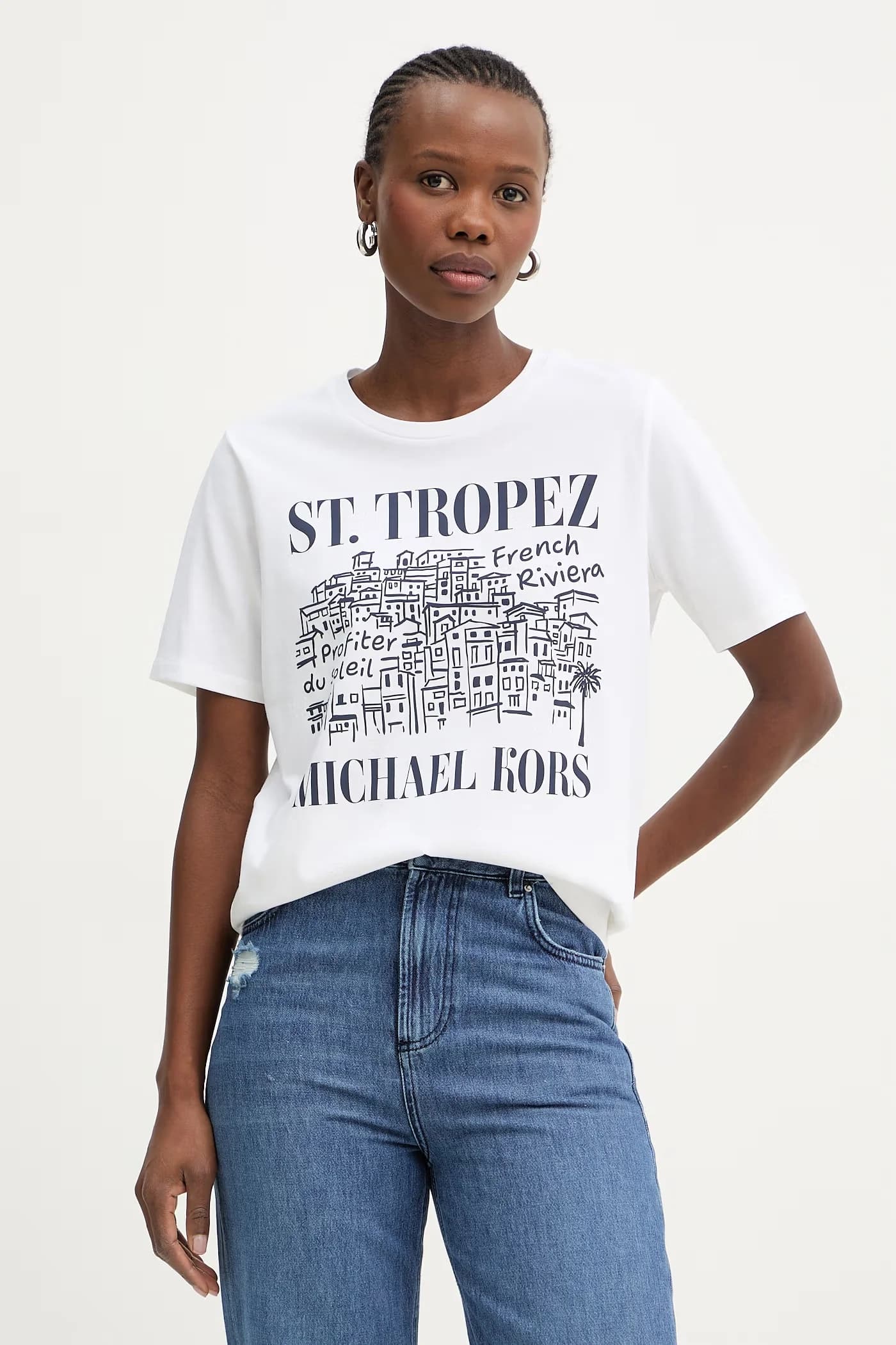 Женская хлопковая футболка