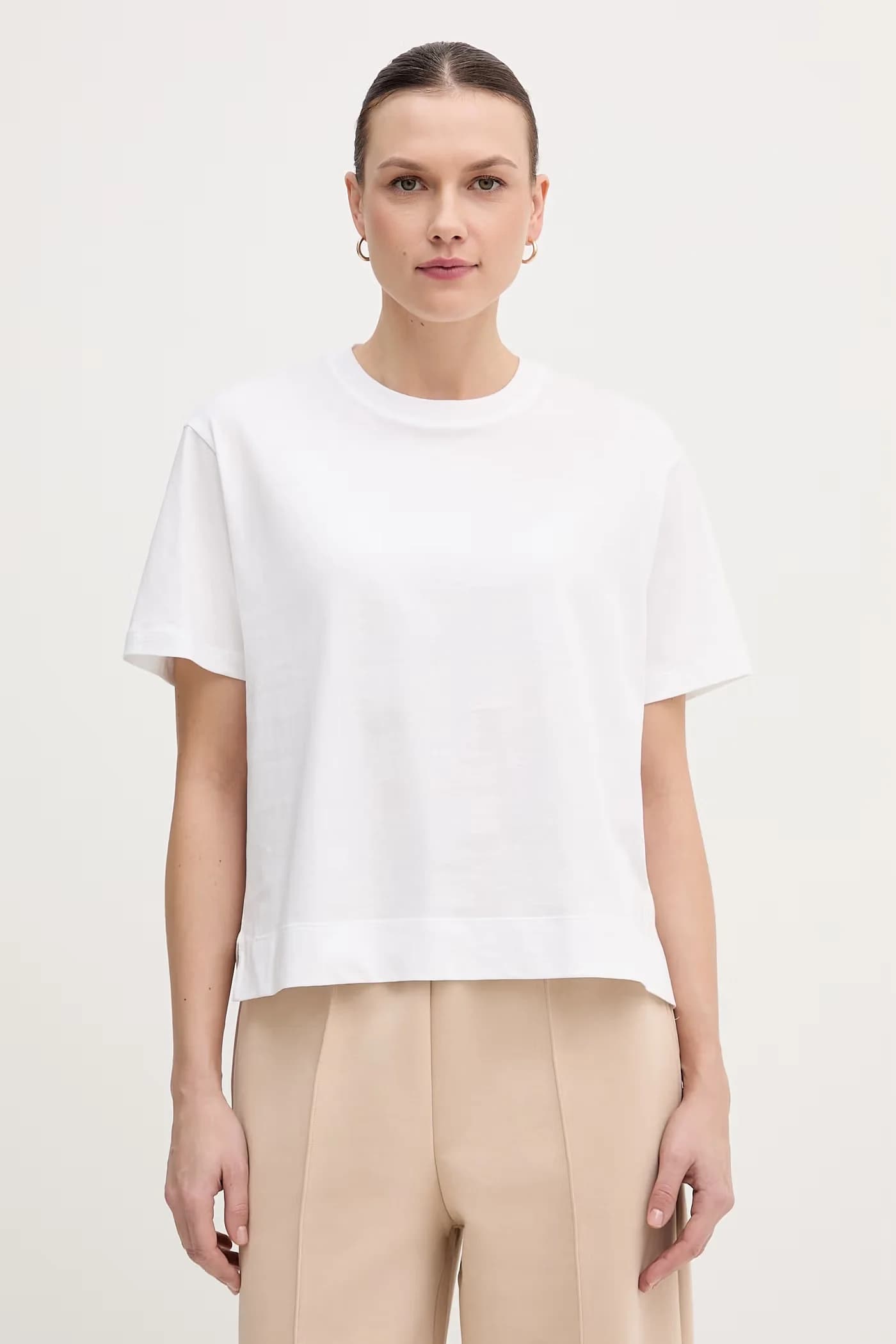 Женская хлопковая футболка