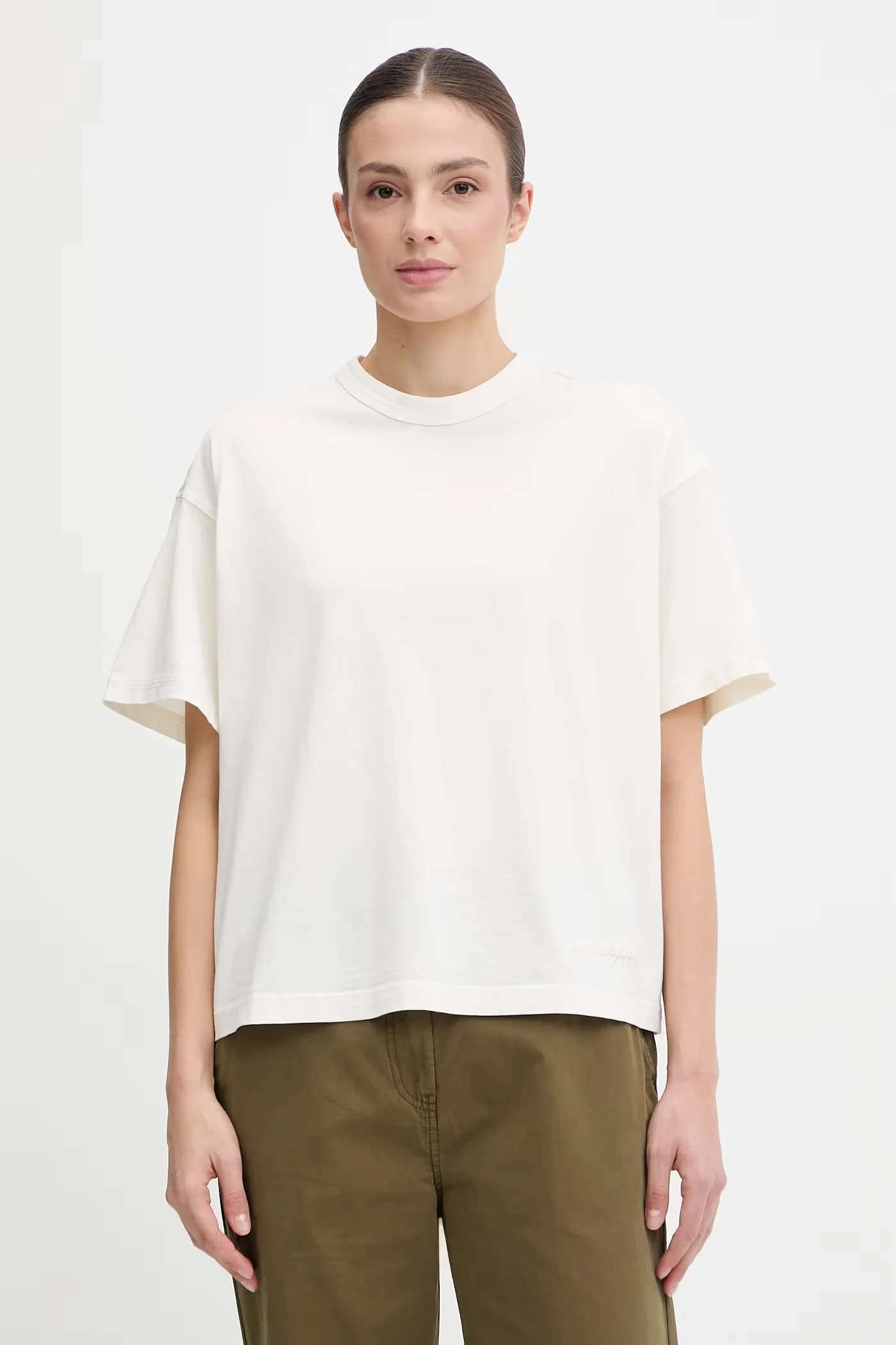 Хлопковая футболка MIROIR