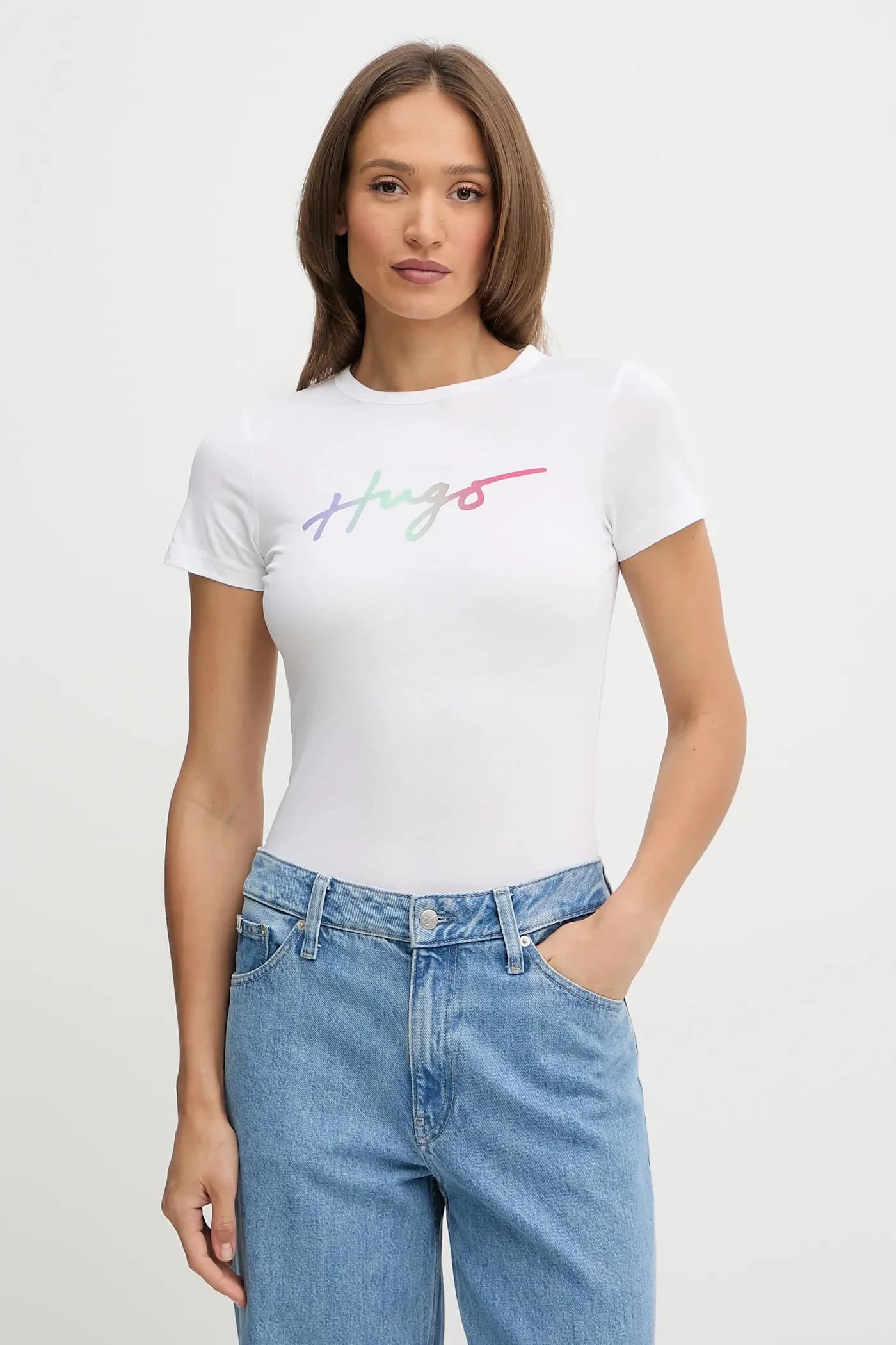 Хлопковая футболка Deloris_3