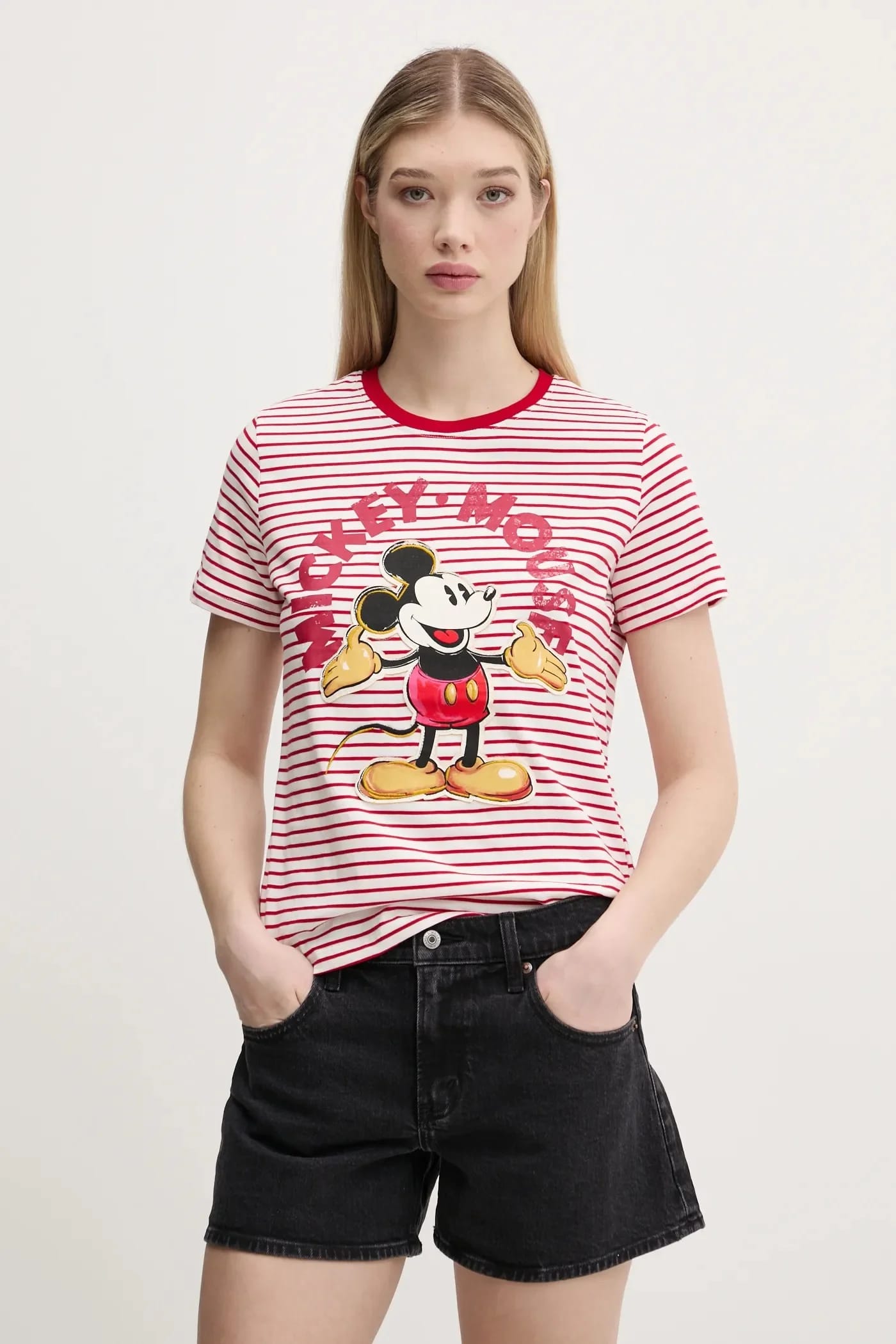 Хлопковая футболка MICKEY MOUSE