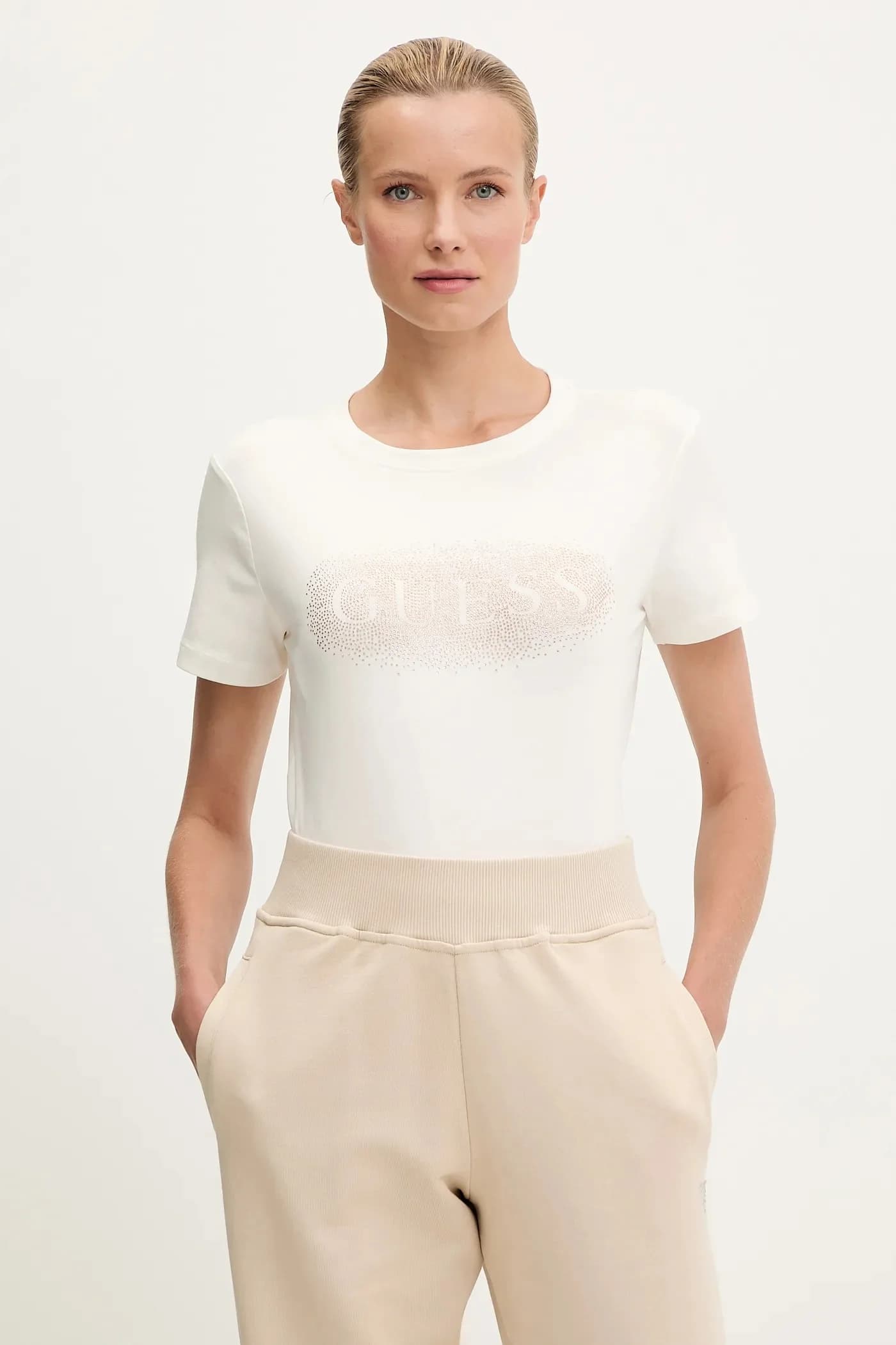 Хлопковая футболка INGRID