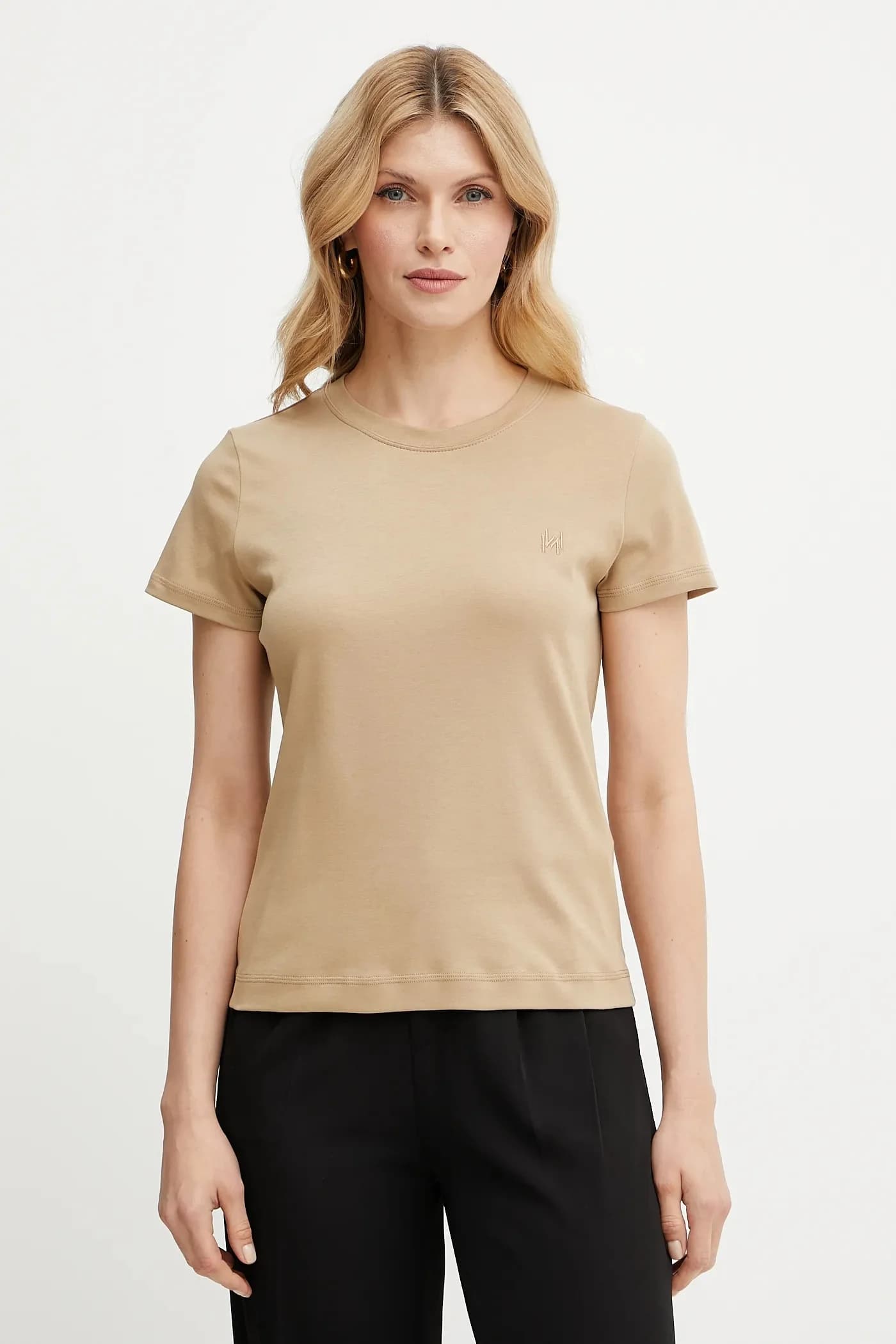 хлопковая футболка LANGU