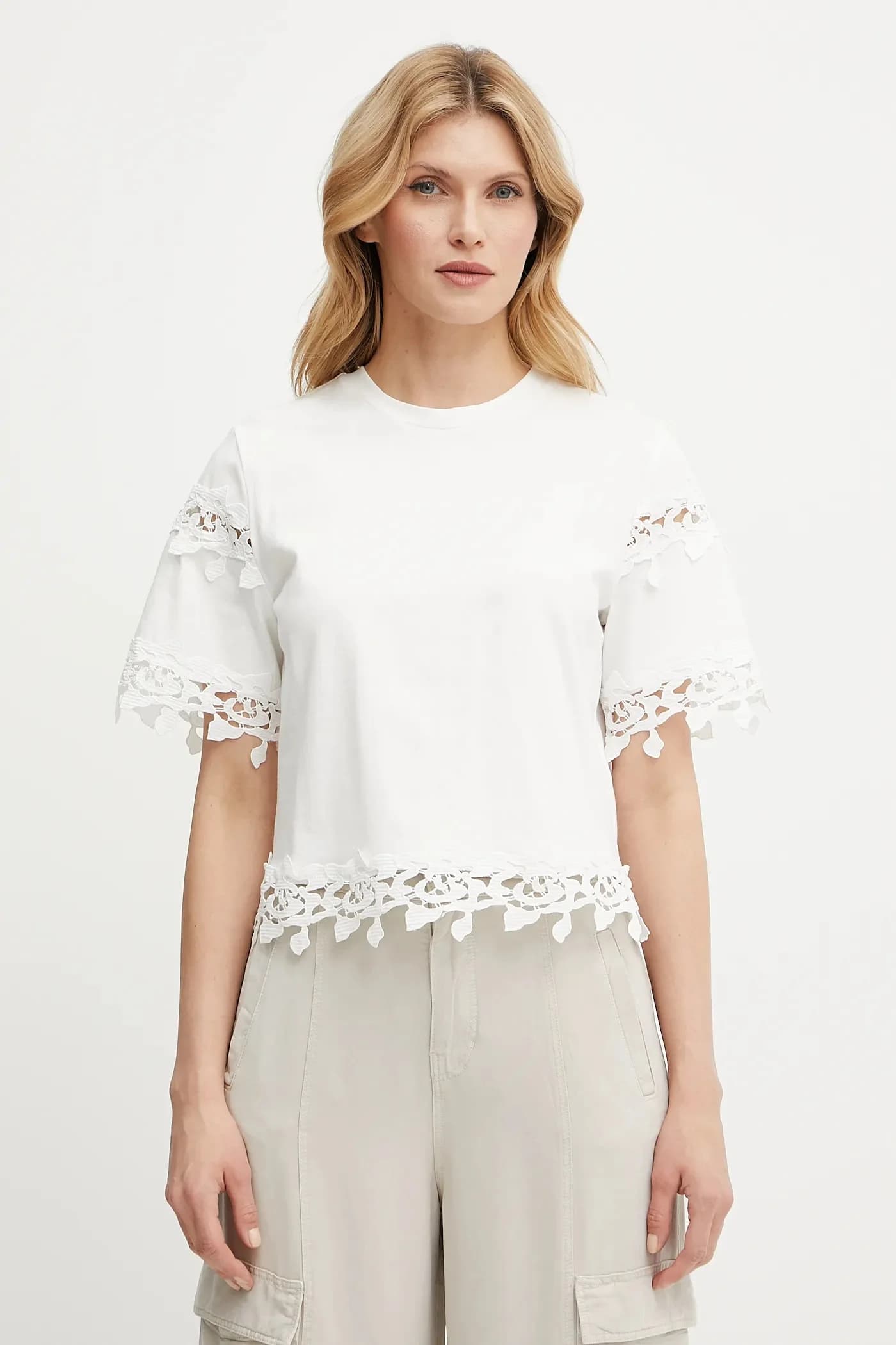 Хлопковая футболка DFUTUR