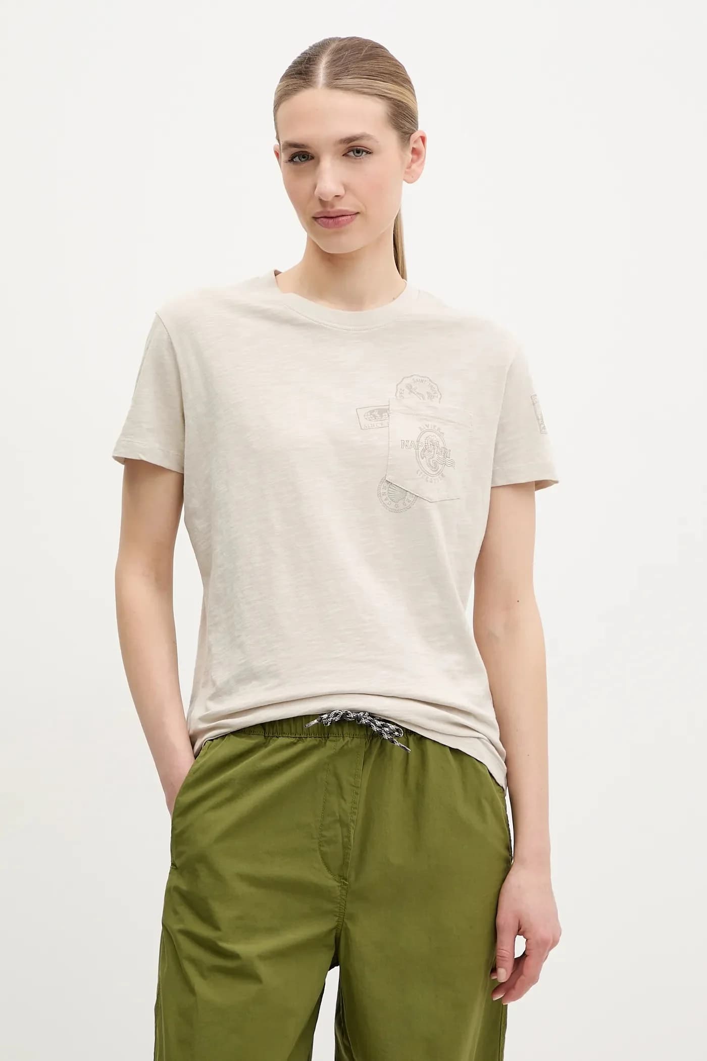 Хлопковая футболка S-Eclair