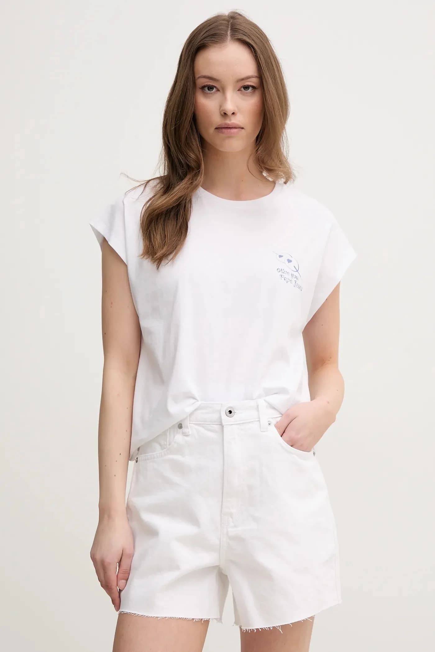 Хлопковая футболка VIRGINIA