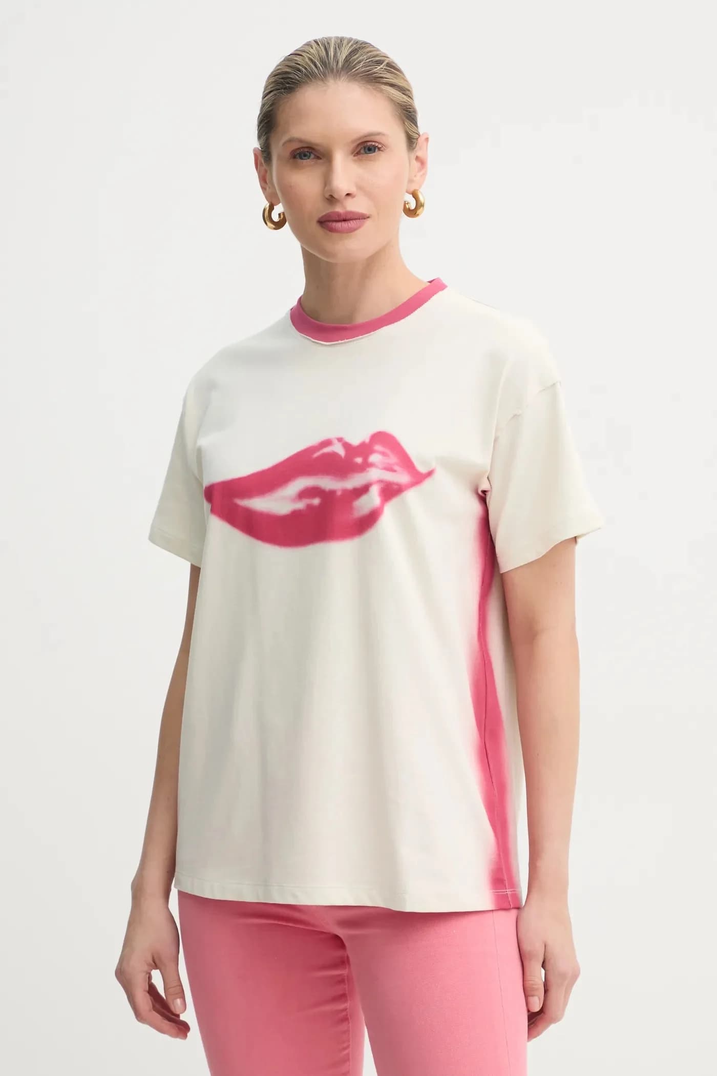 Хлопковая футболка x DC