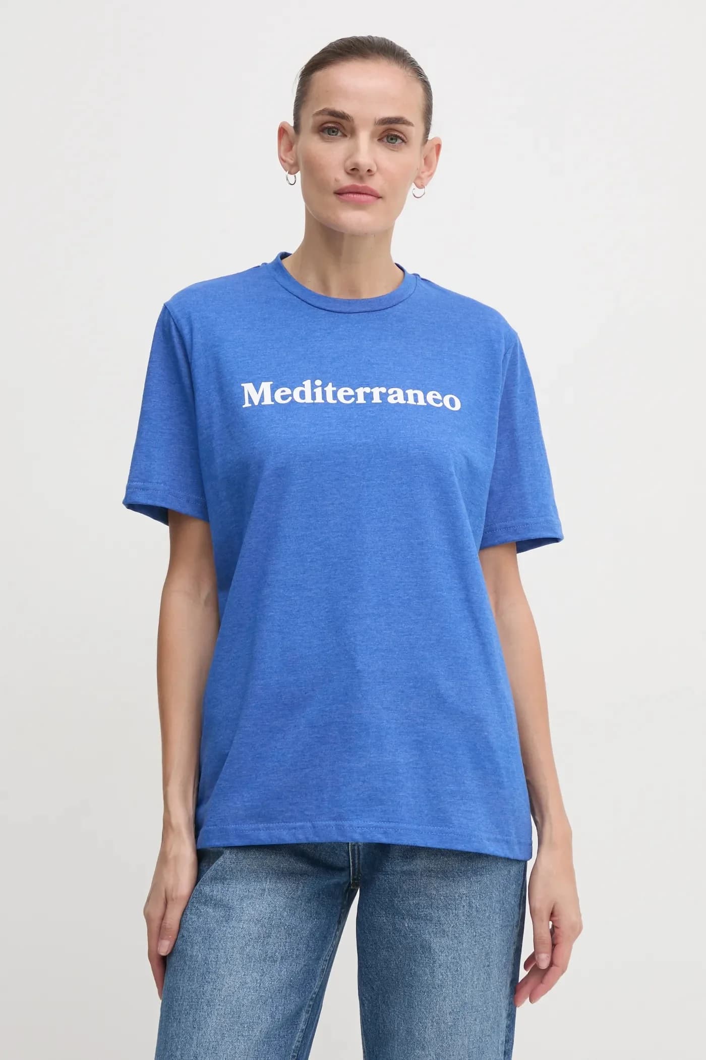 Хлопковая футболка Mediterraneo