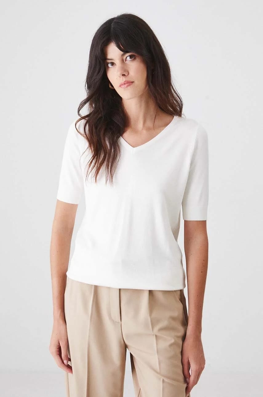 футболка бежевая для женщин