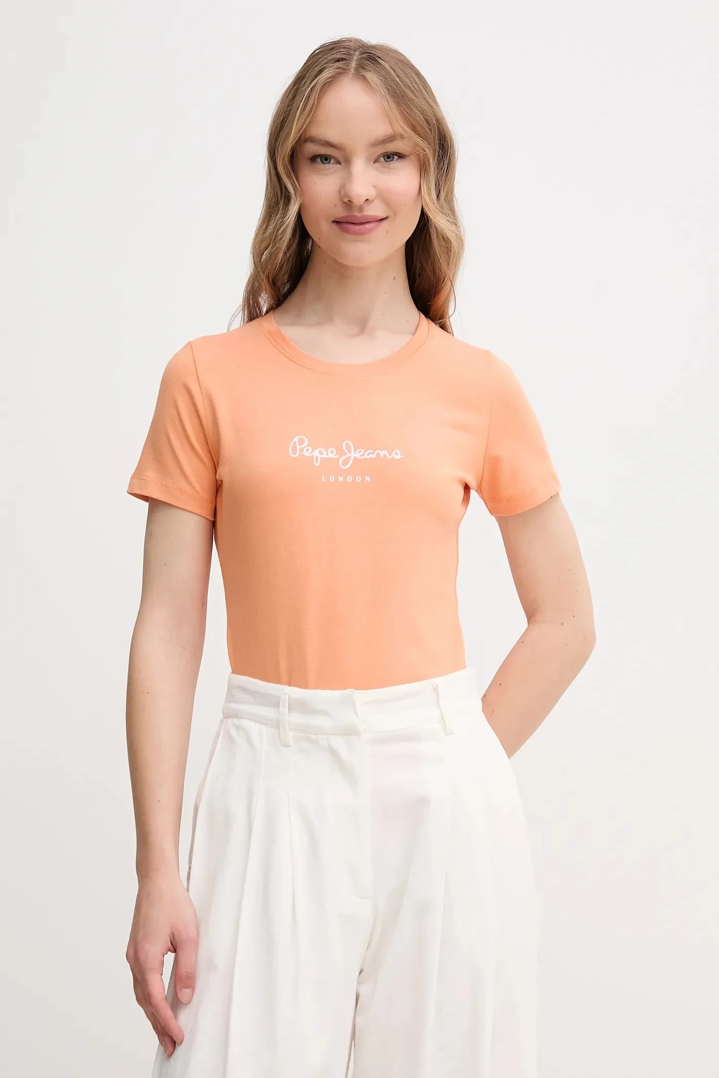 Футболка NEW VIRGINIA SS N апельсин для женщин