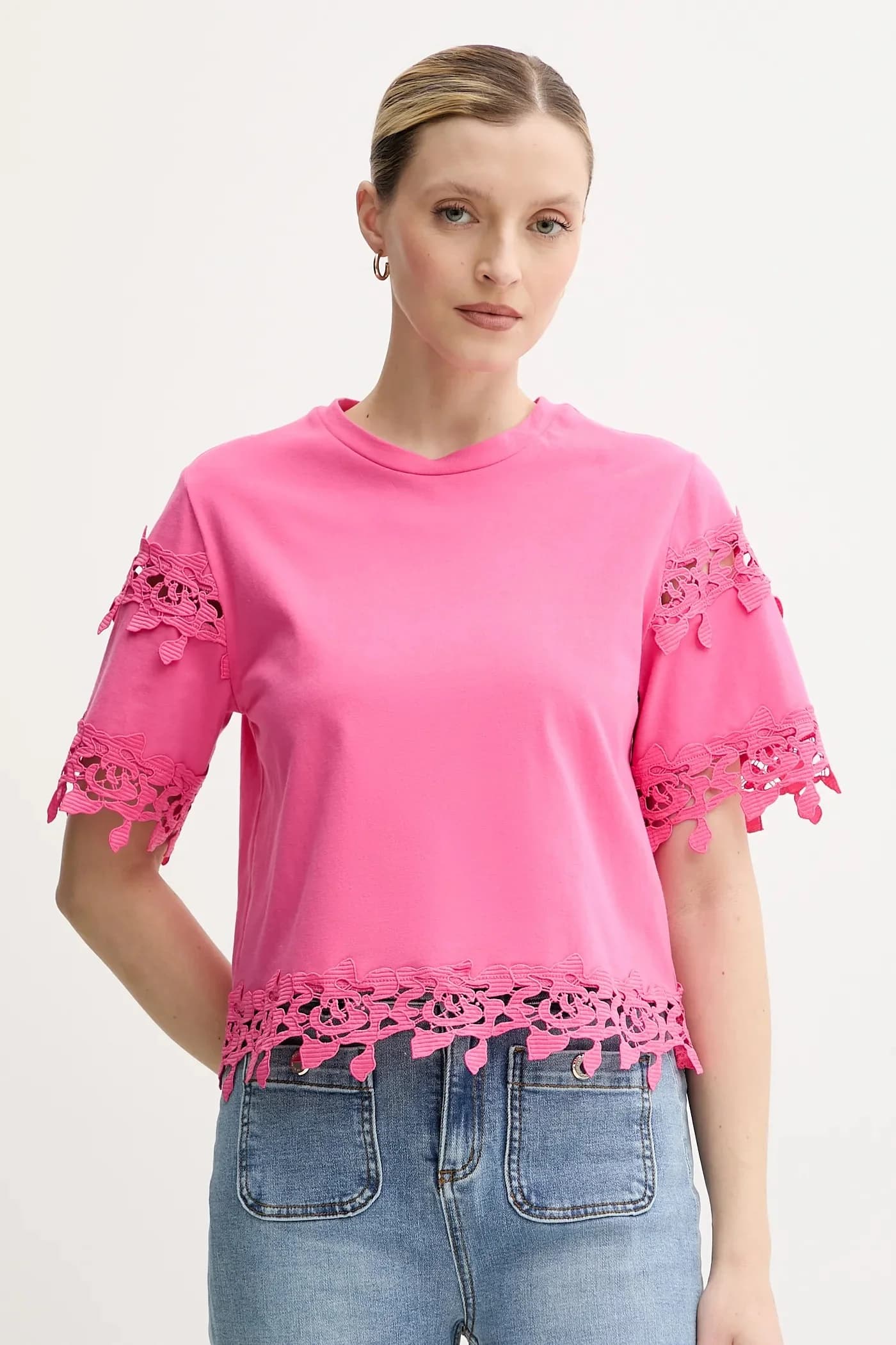 Хлопковая футболка DFUTUR