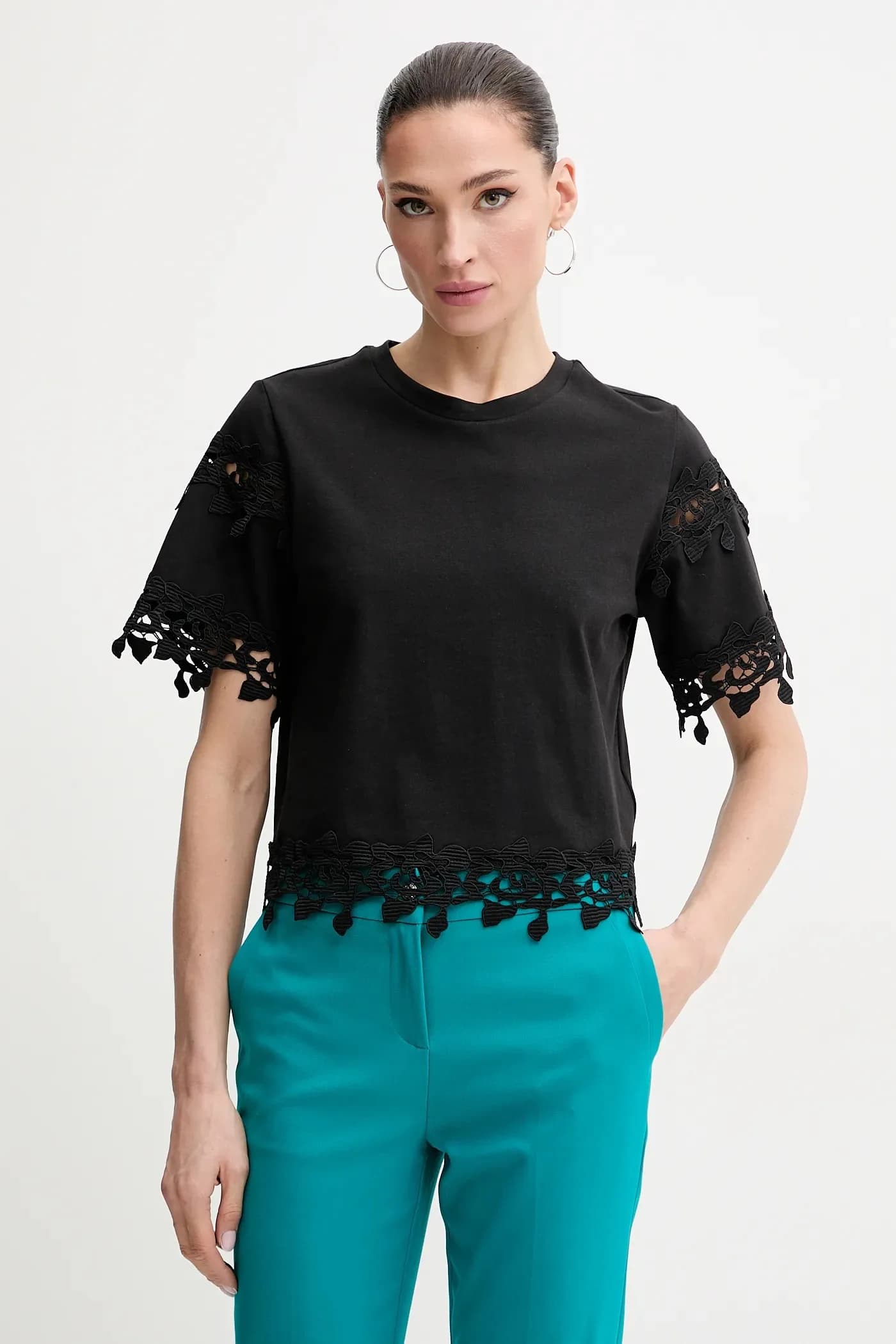 Хлопковая футболка DFUTUR