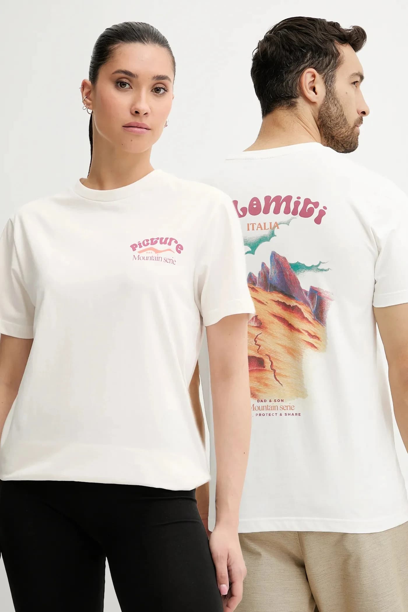 Хлопковая футболка D&S Dolomiti