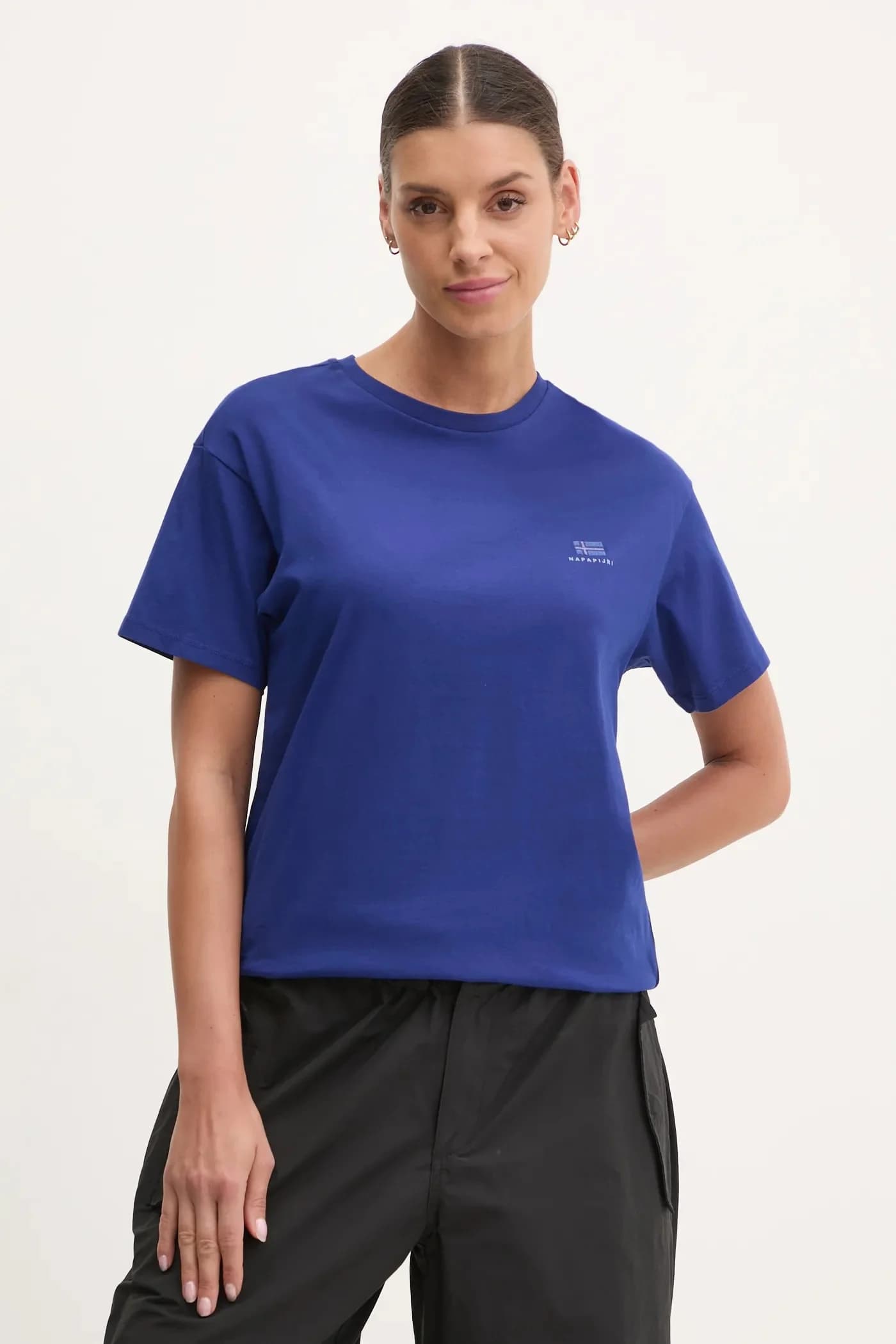 Хлопковая футболка S-Nina