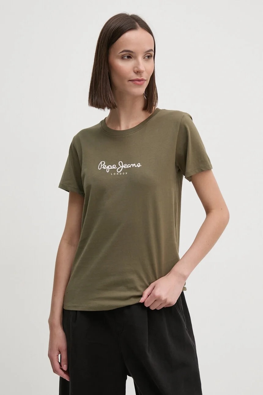 Хлопковая футболка FIORE