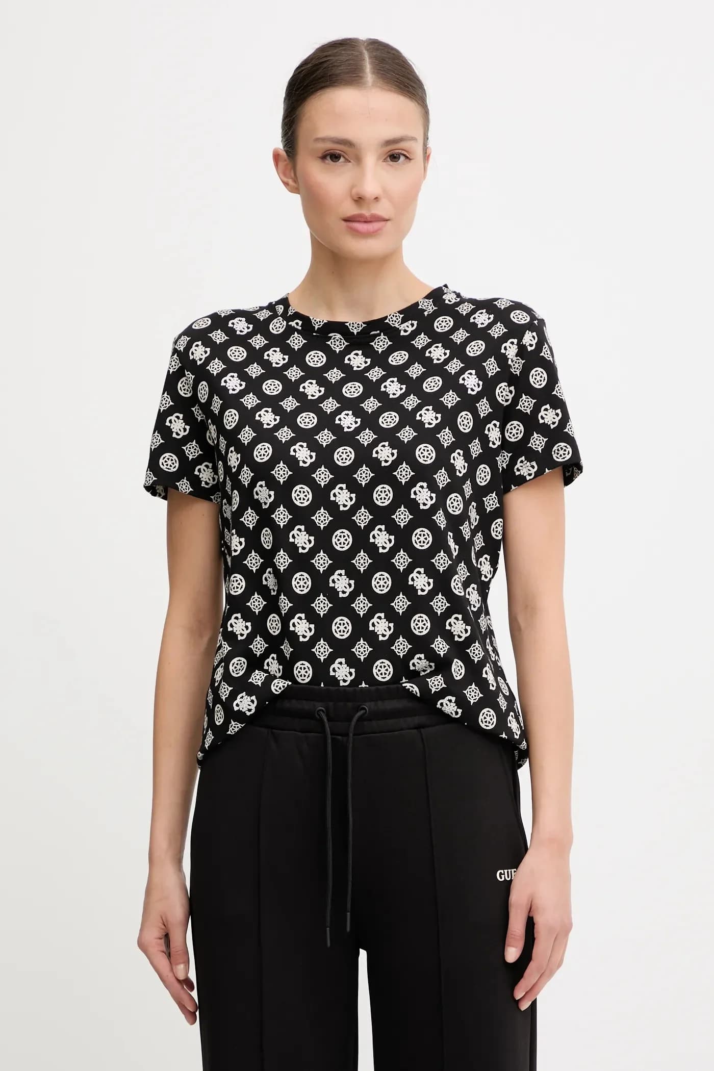 Хлопковая футболка PEONY