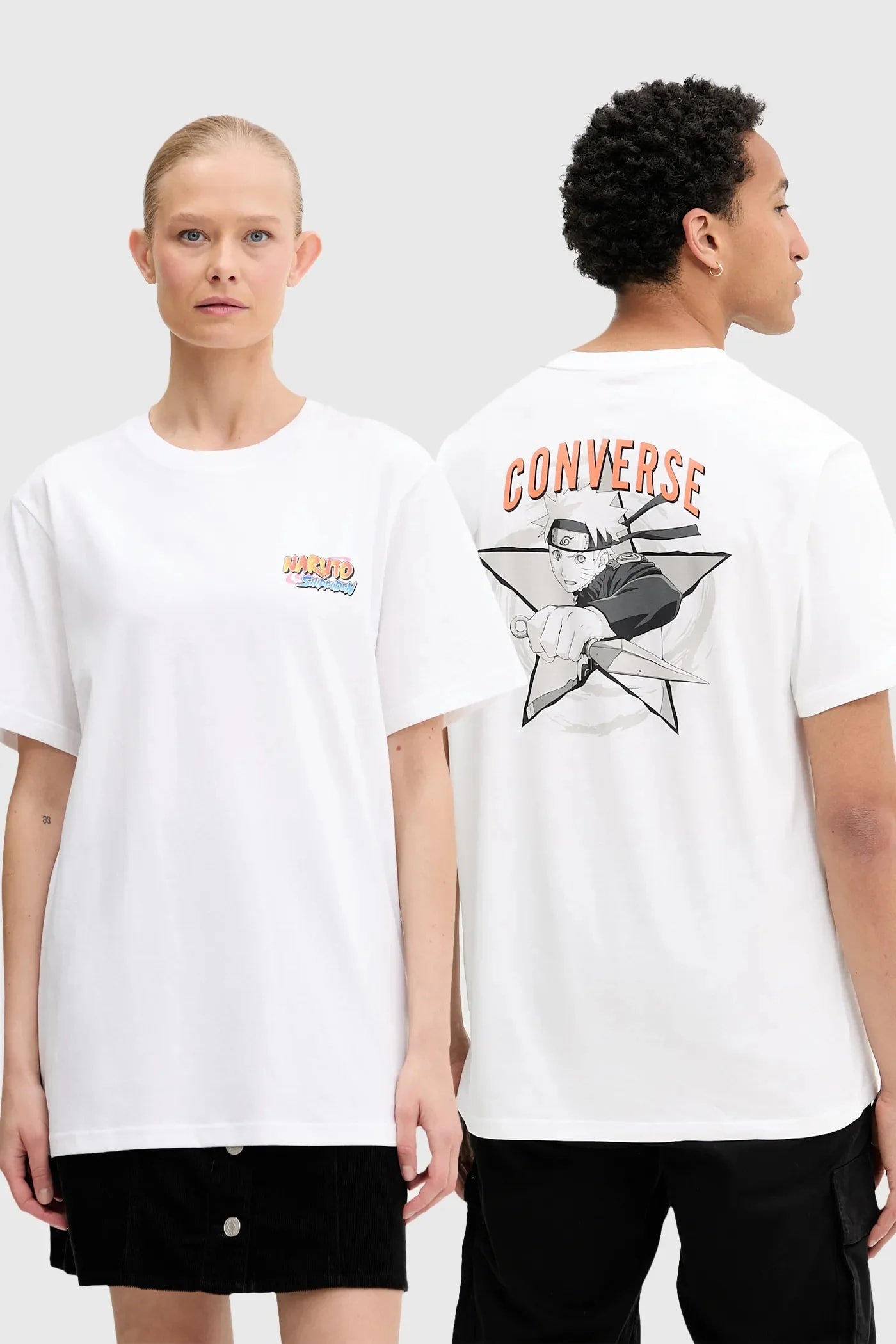 Хлопковая футболка Converse x NARUTO