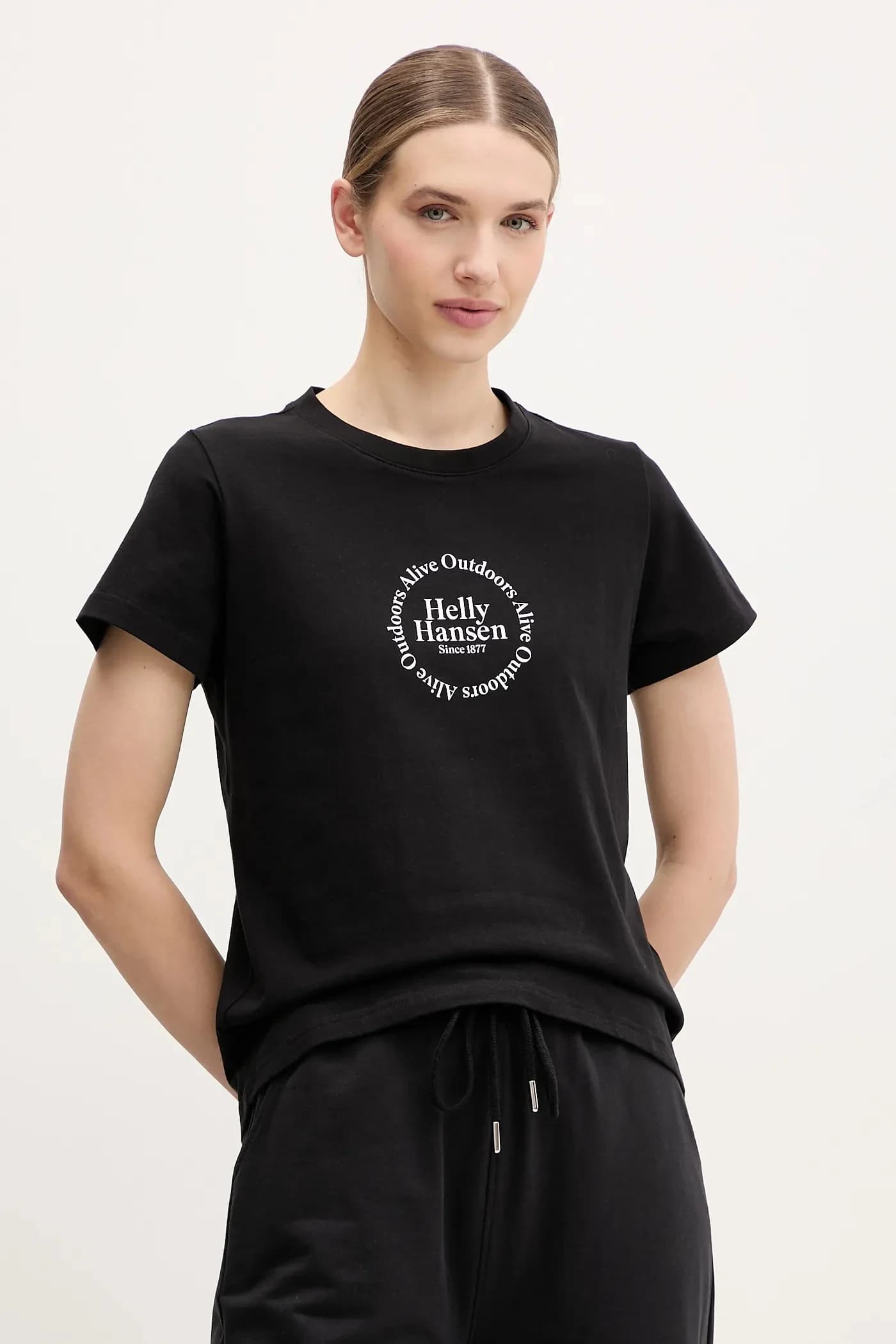 Хлопковая футболка CORE GRAPHIC