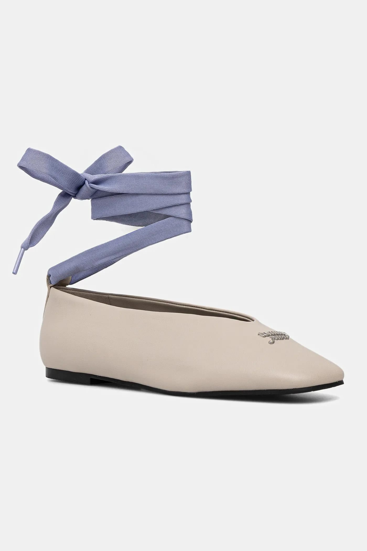 Кожаные балетки TJW BALLERINA СО ШНУРКАМИ