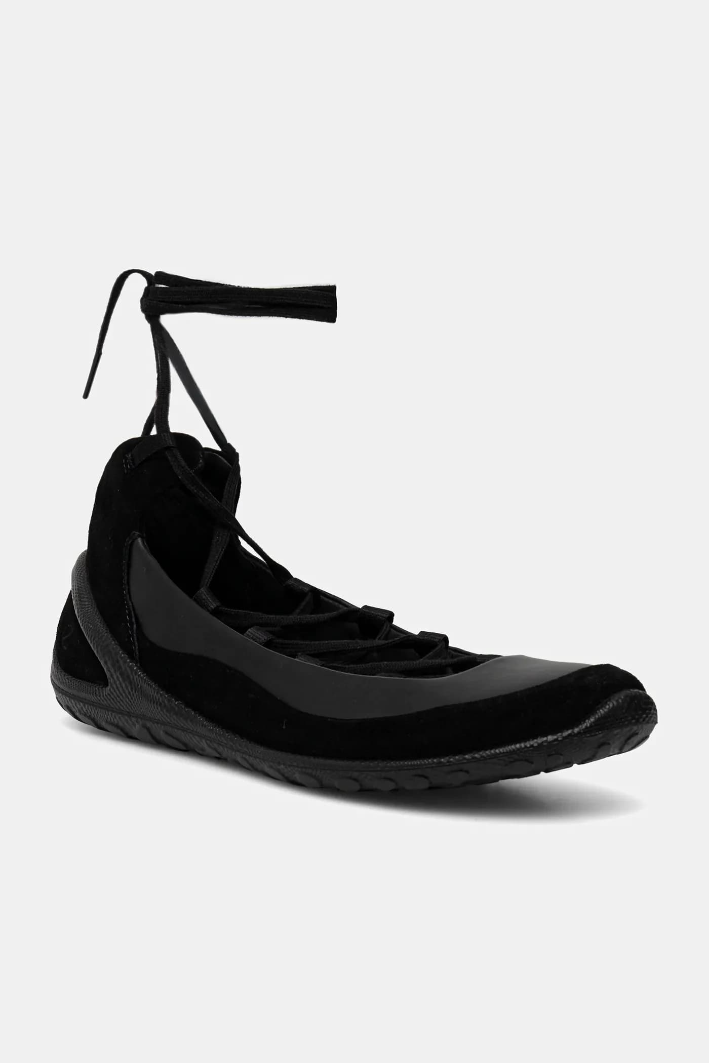 Кожаные балетки BIOM Lite на шнуровке