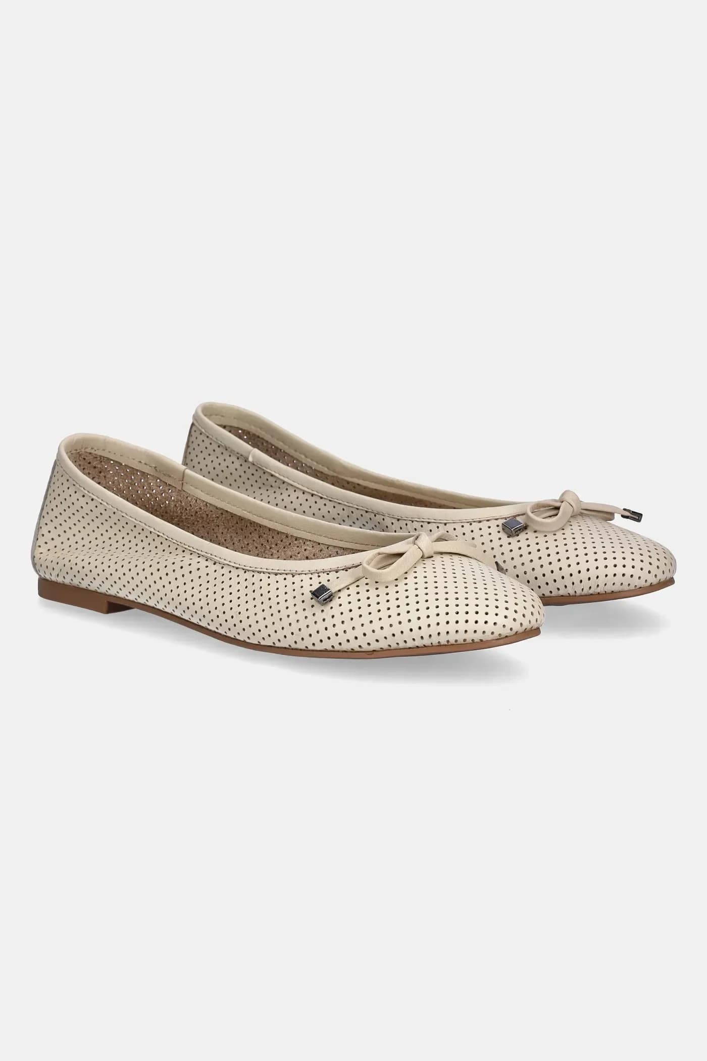 Кожаные балетки