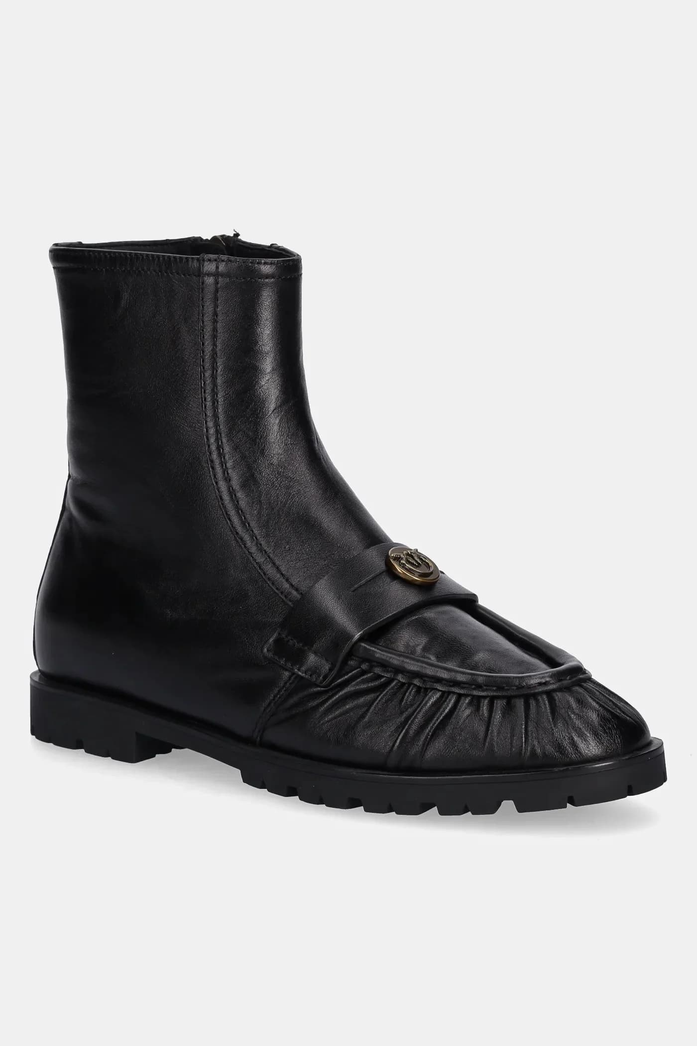 кожаные ботильоны Nora 03