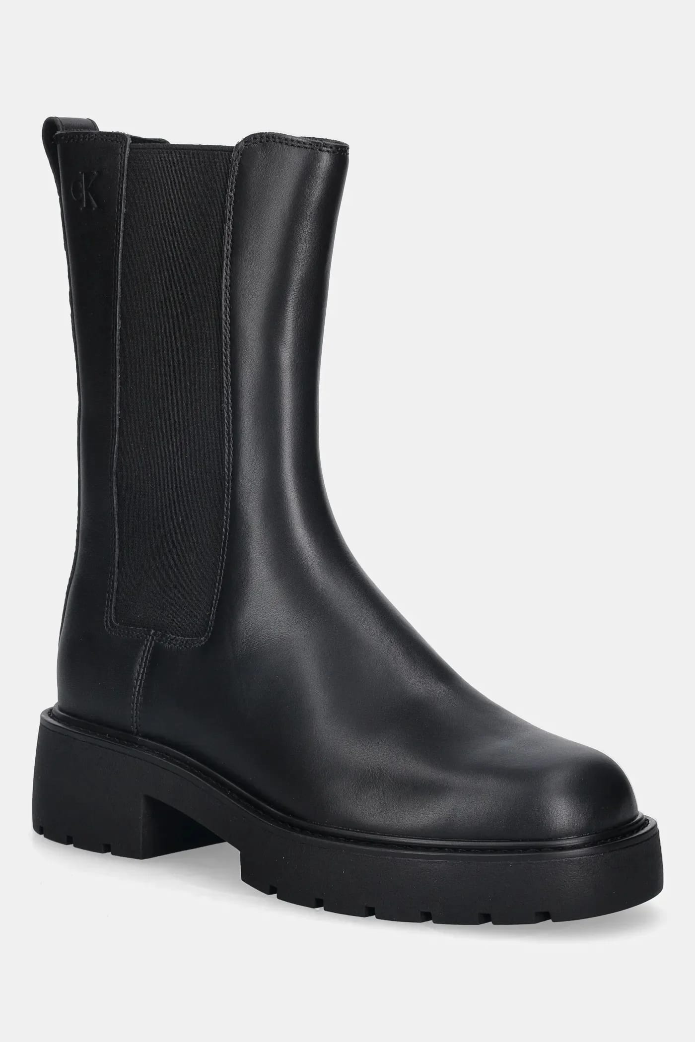 Кожаные ботинки челси CHUNKY HIGH CHELSEA