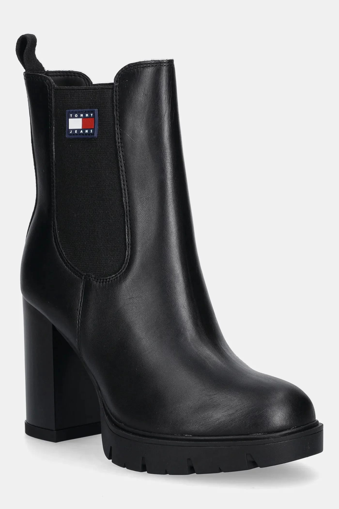 TJW LEATHER HEEL BOOT кожаные ботинки