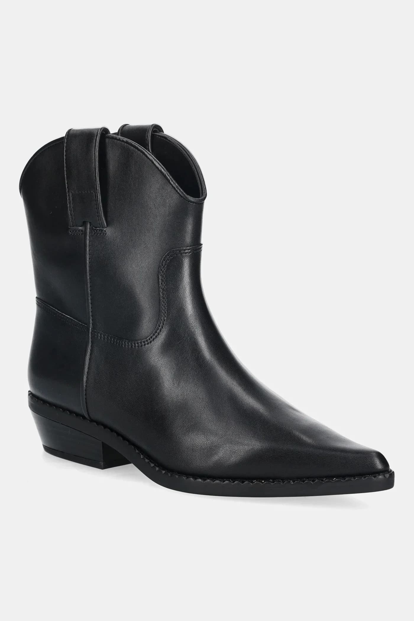 кожаные ботильоны Noemie