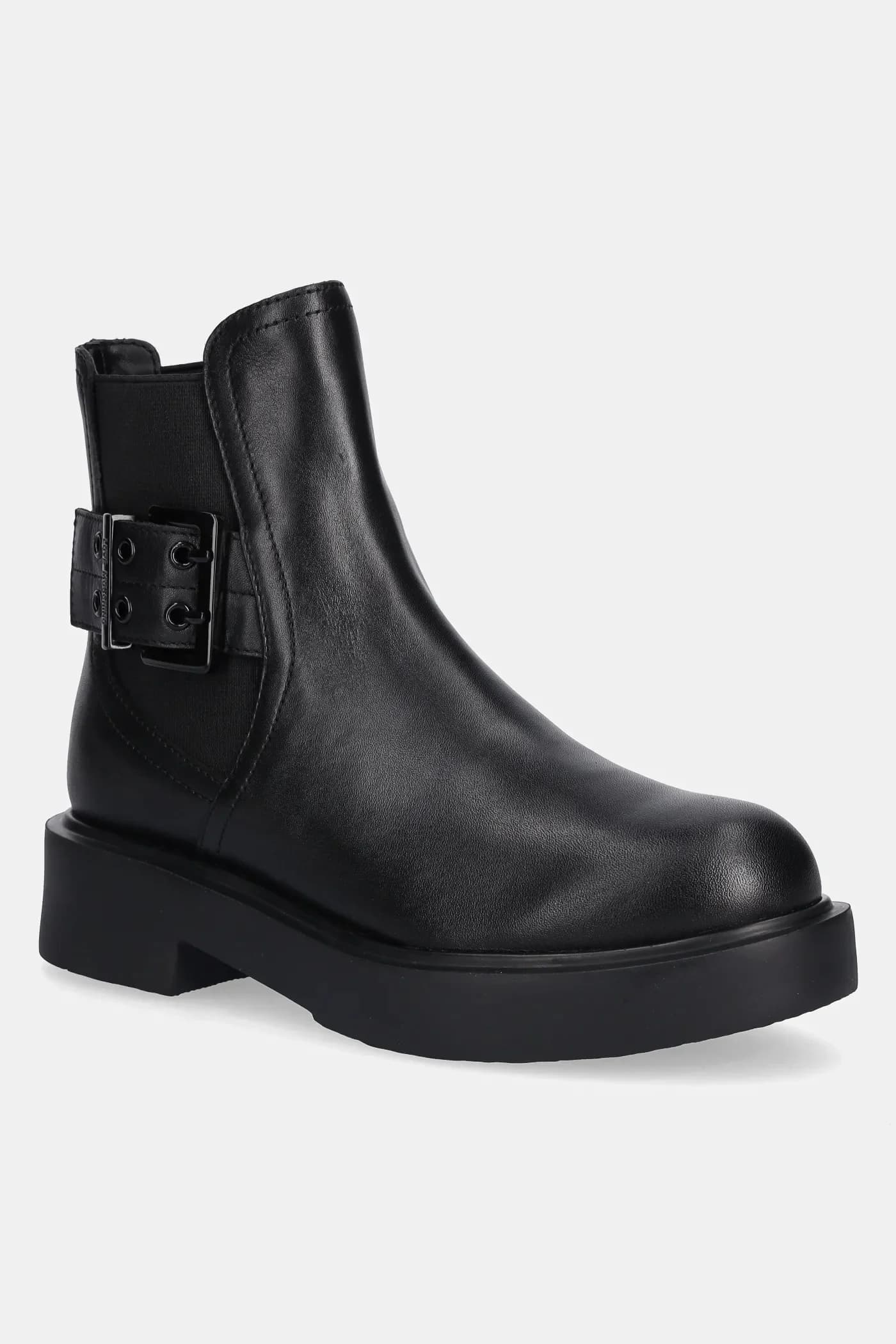 Кожаные ботинки челси