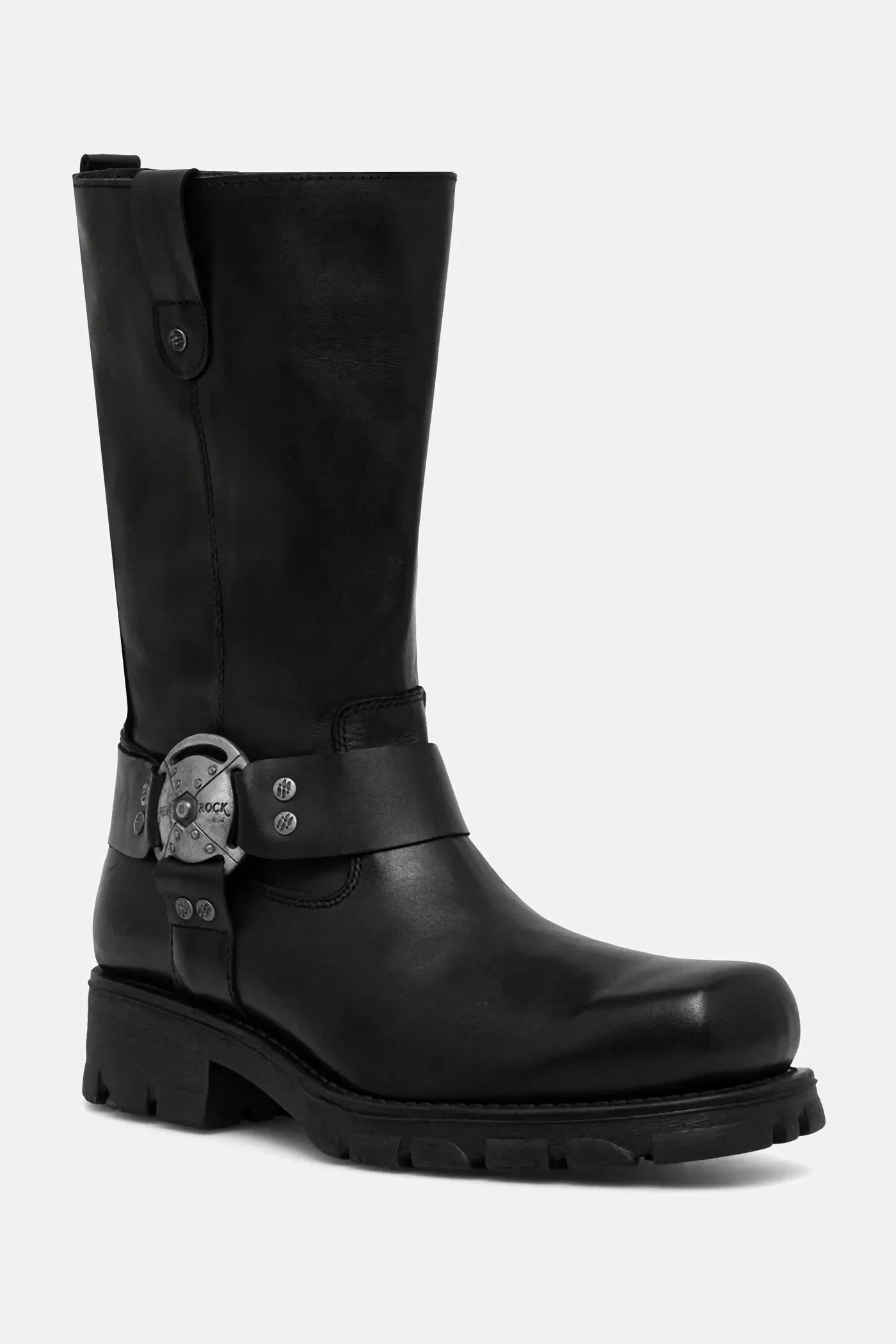 Кожаные ботинки Itali Negro, Мотоциклетный Негр