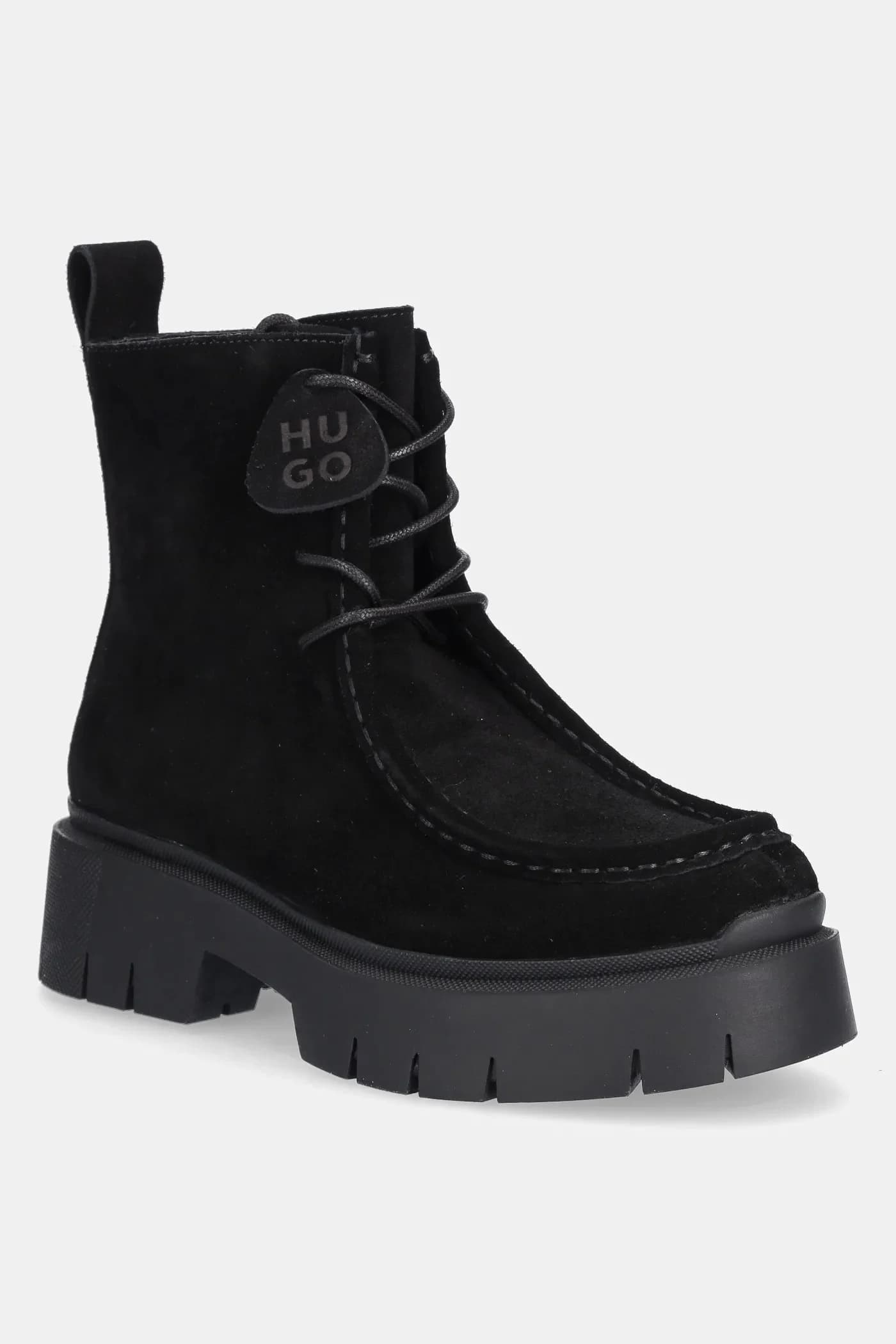 замшевые ботильоны Kris