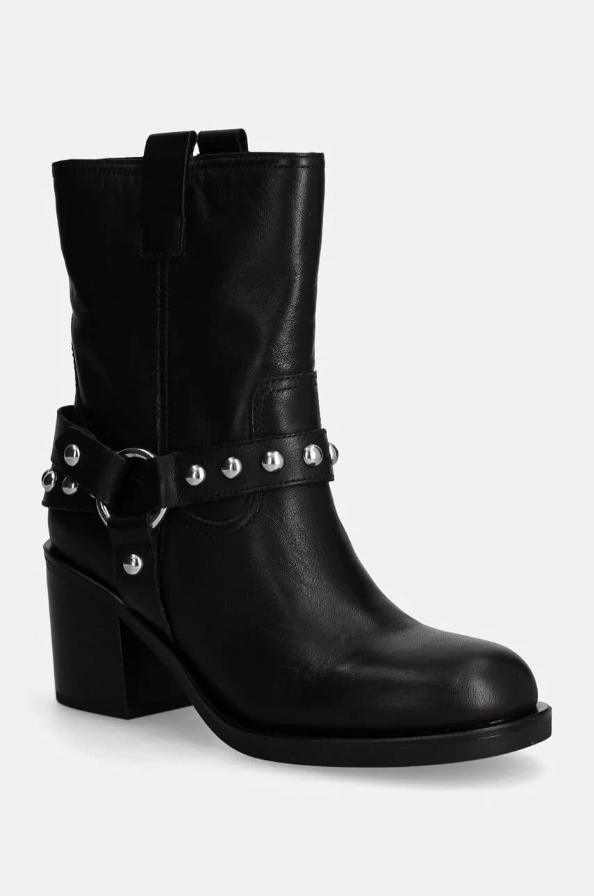 Кожаные ботильоны ALBAI