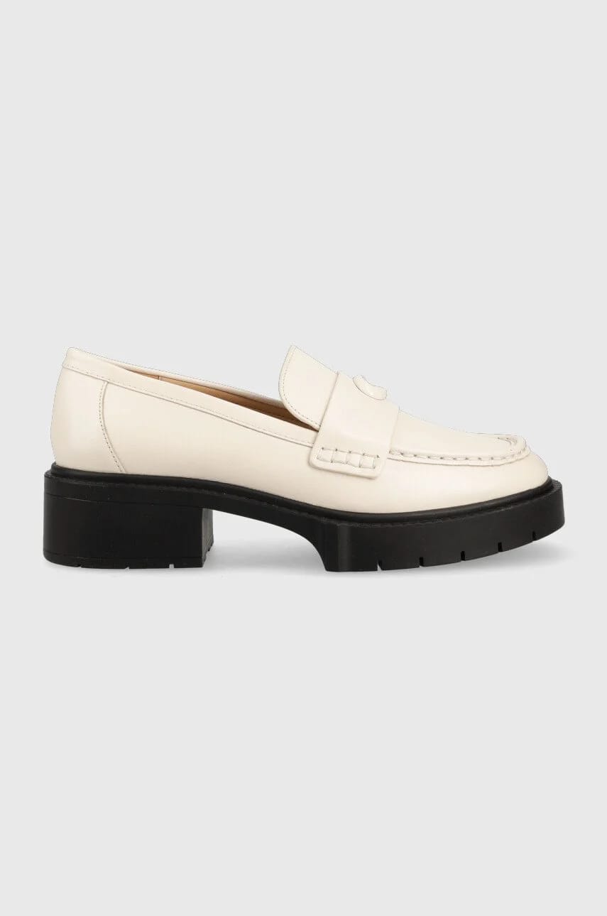 кожаные лоферы Leah Loafer