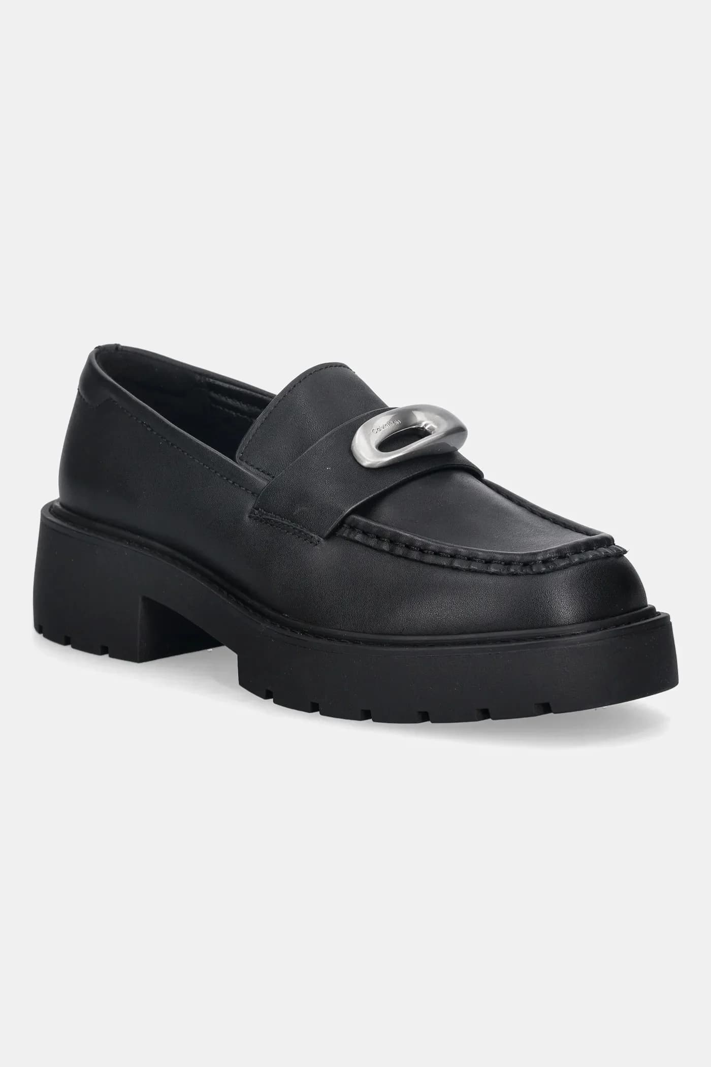 Кожаные мокасины CHUNKY LOAFER LTH HW