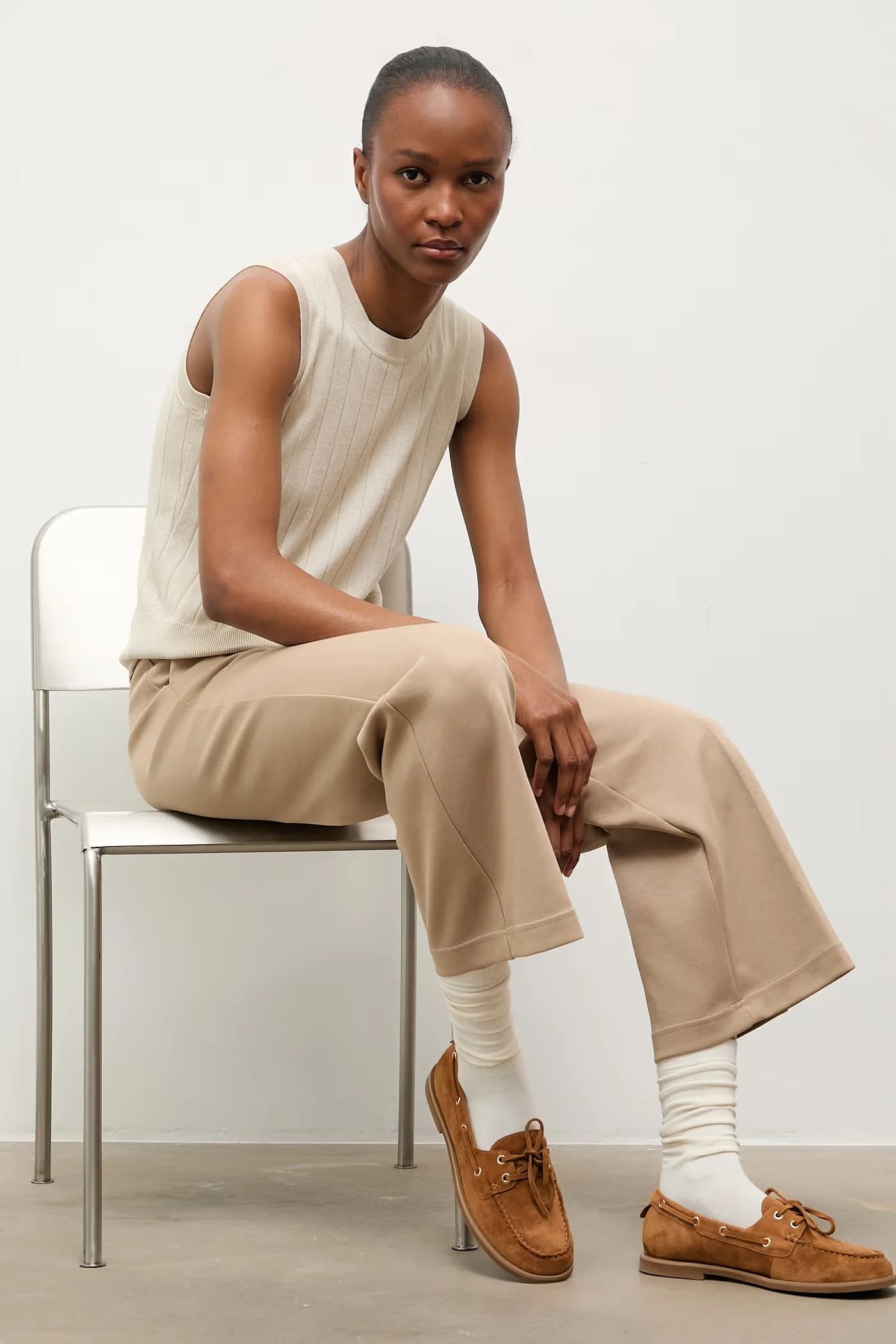 Замшевые мокасины