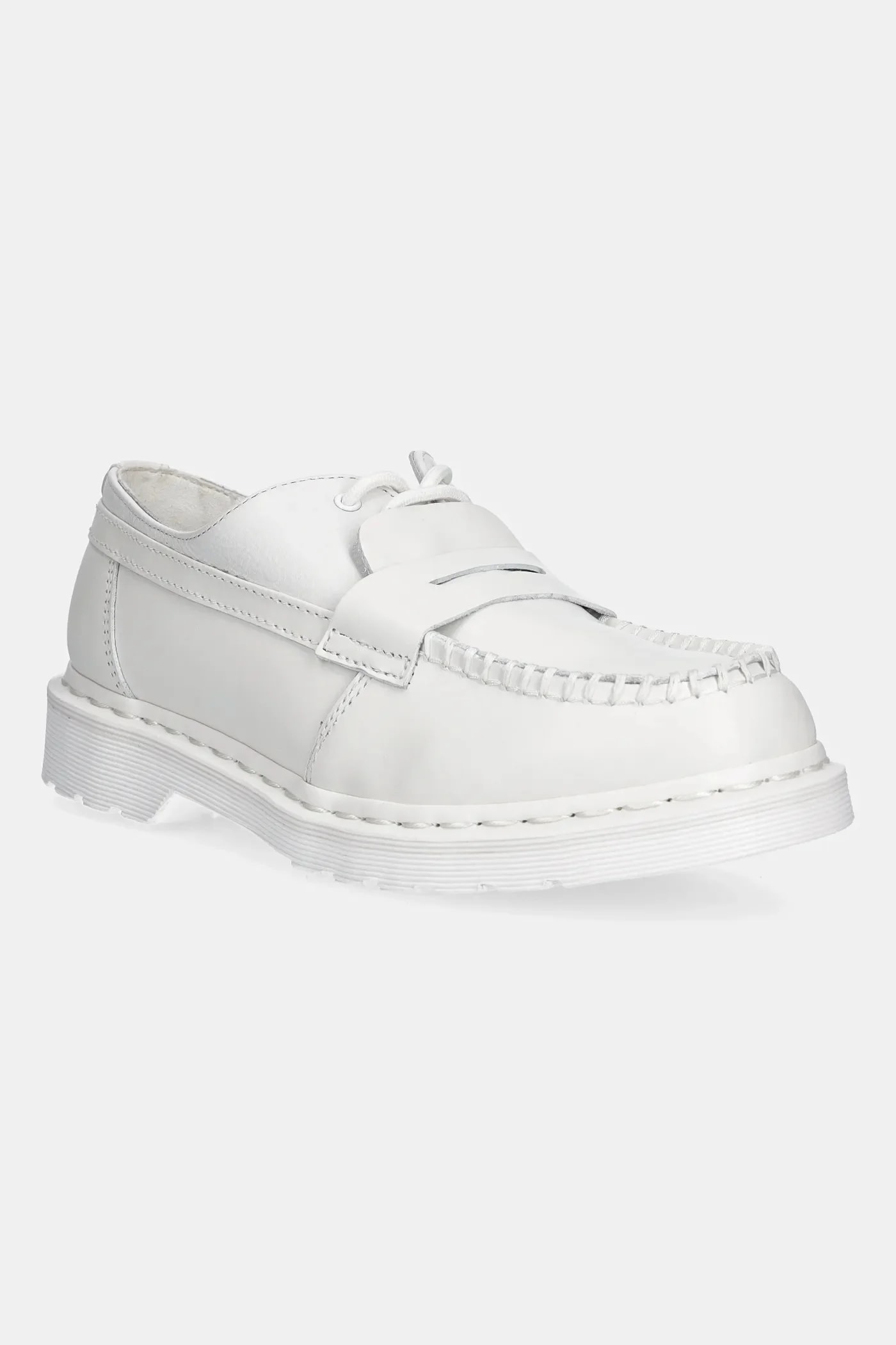 кожаные мокасины MM6 x Dr. Martens