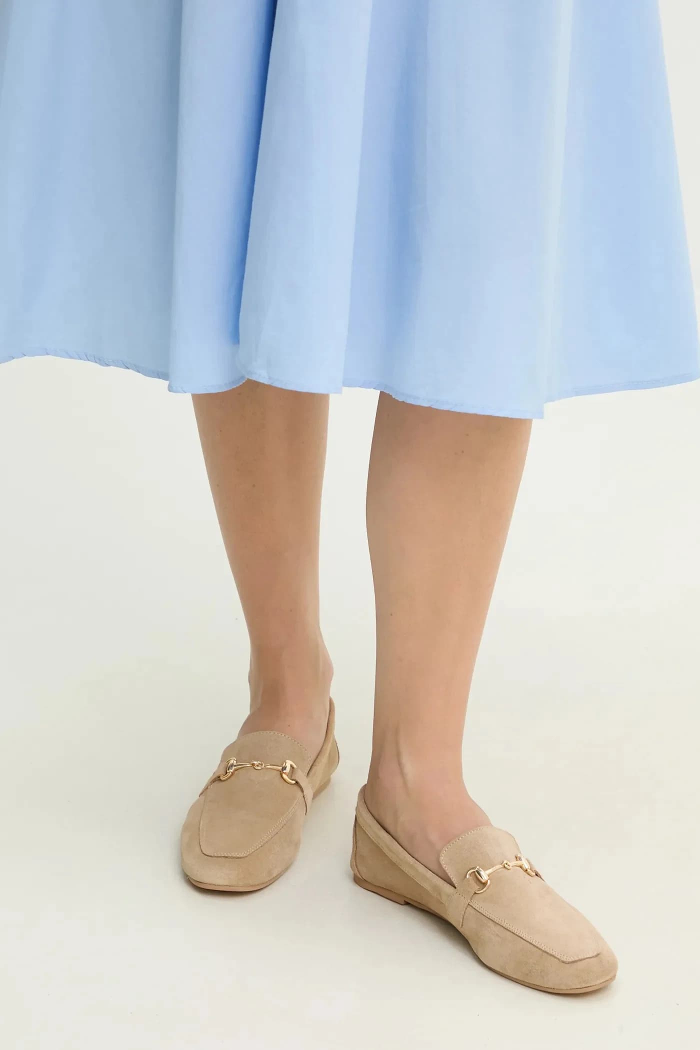 Замшевые мокасины