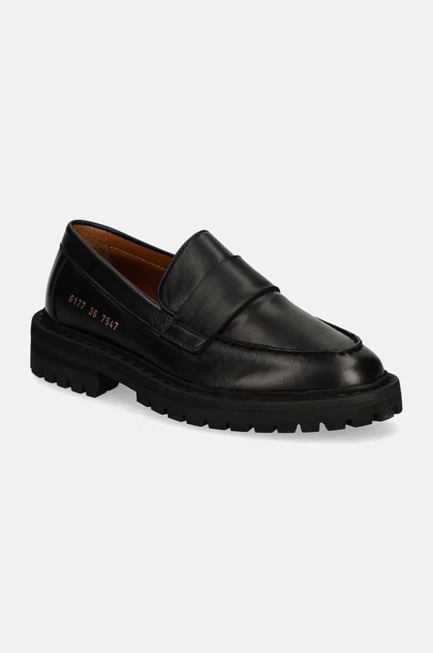 кожаные мокасины Chunky Loafer