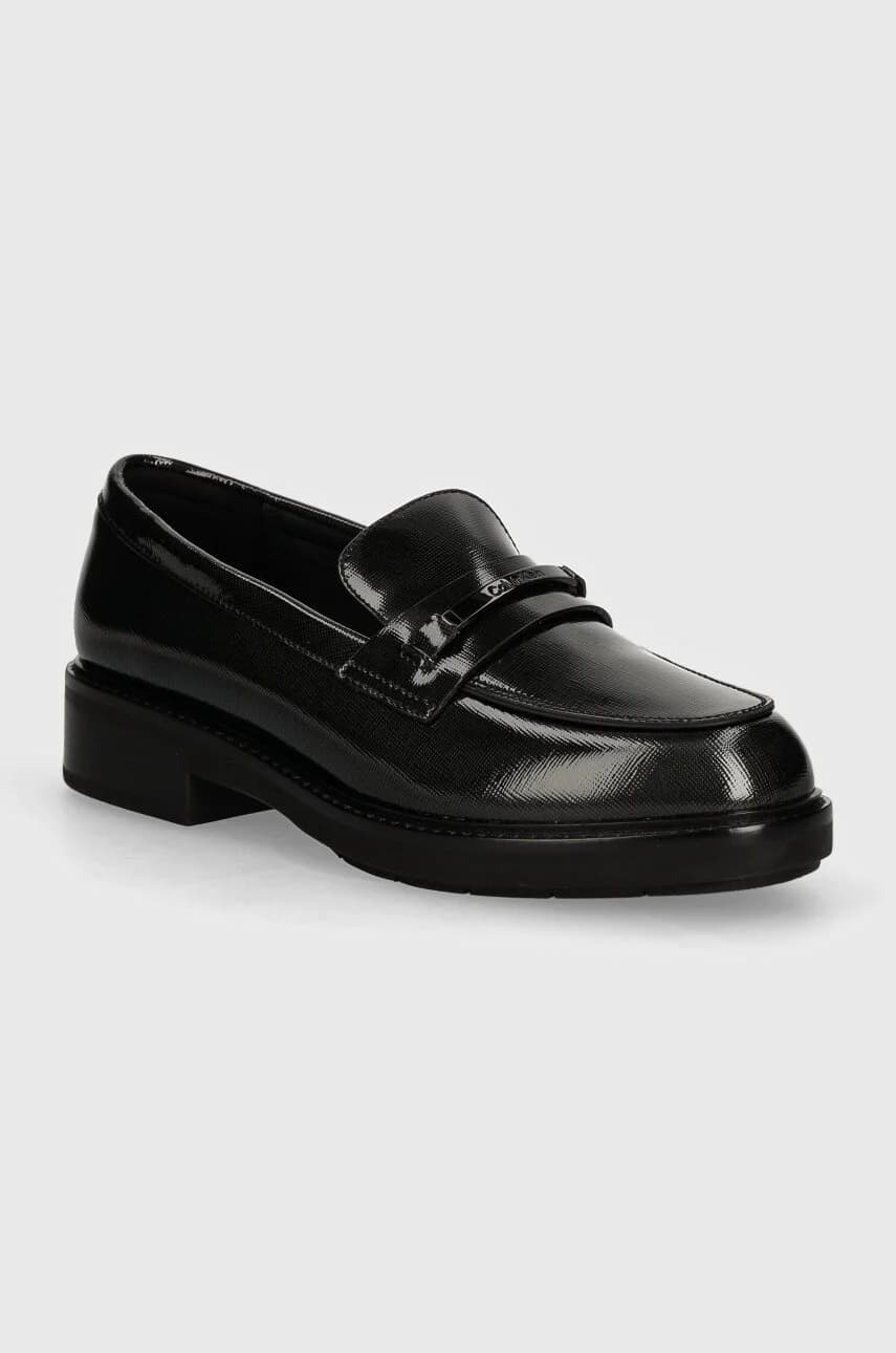 Кожаные мокасины LOAFER W/M BAR SAFF LTH