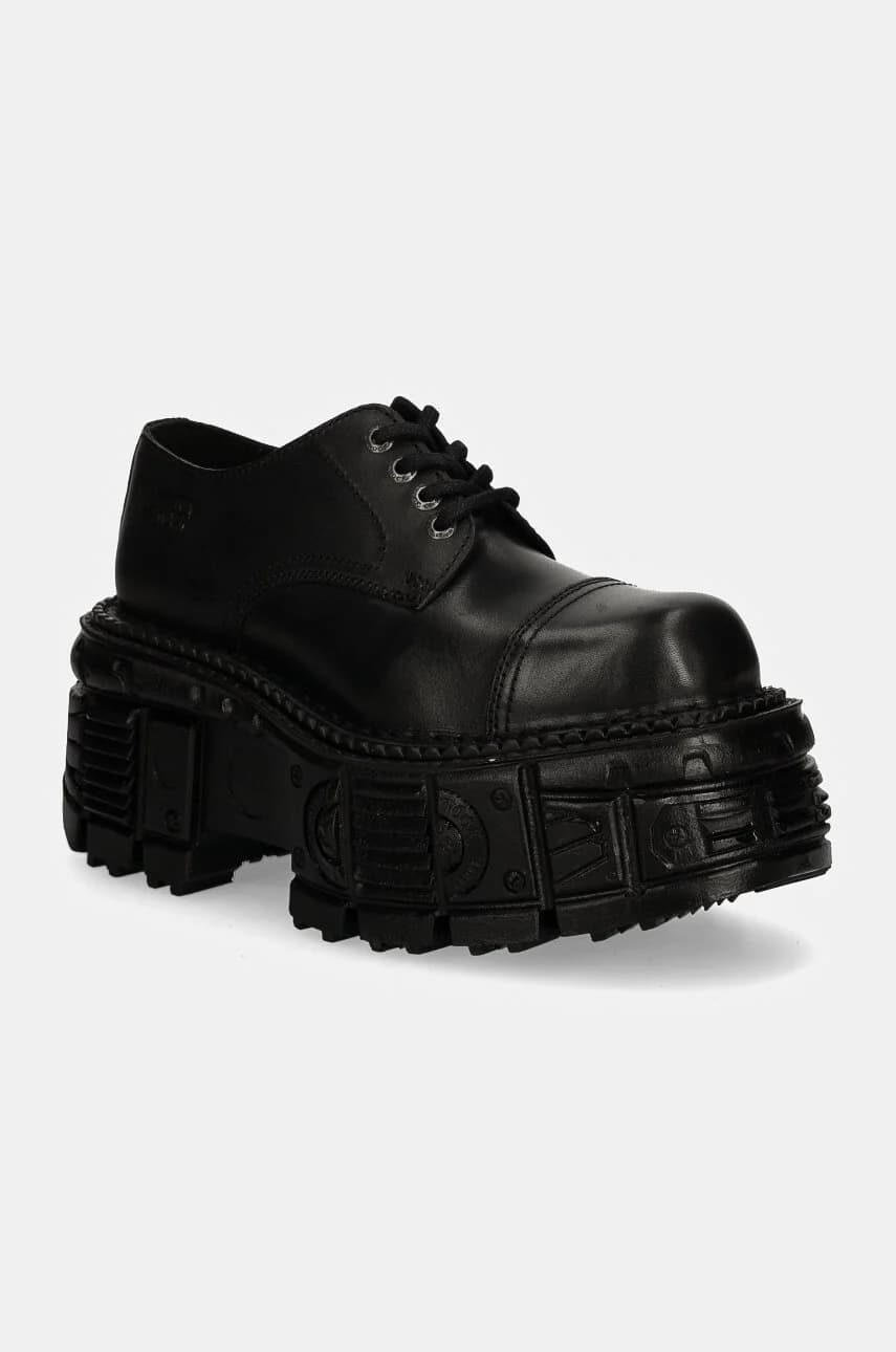 Кожаные туфли CRUST NEGRO + TANK NEGRO