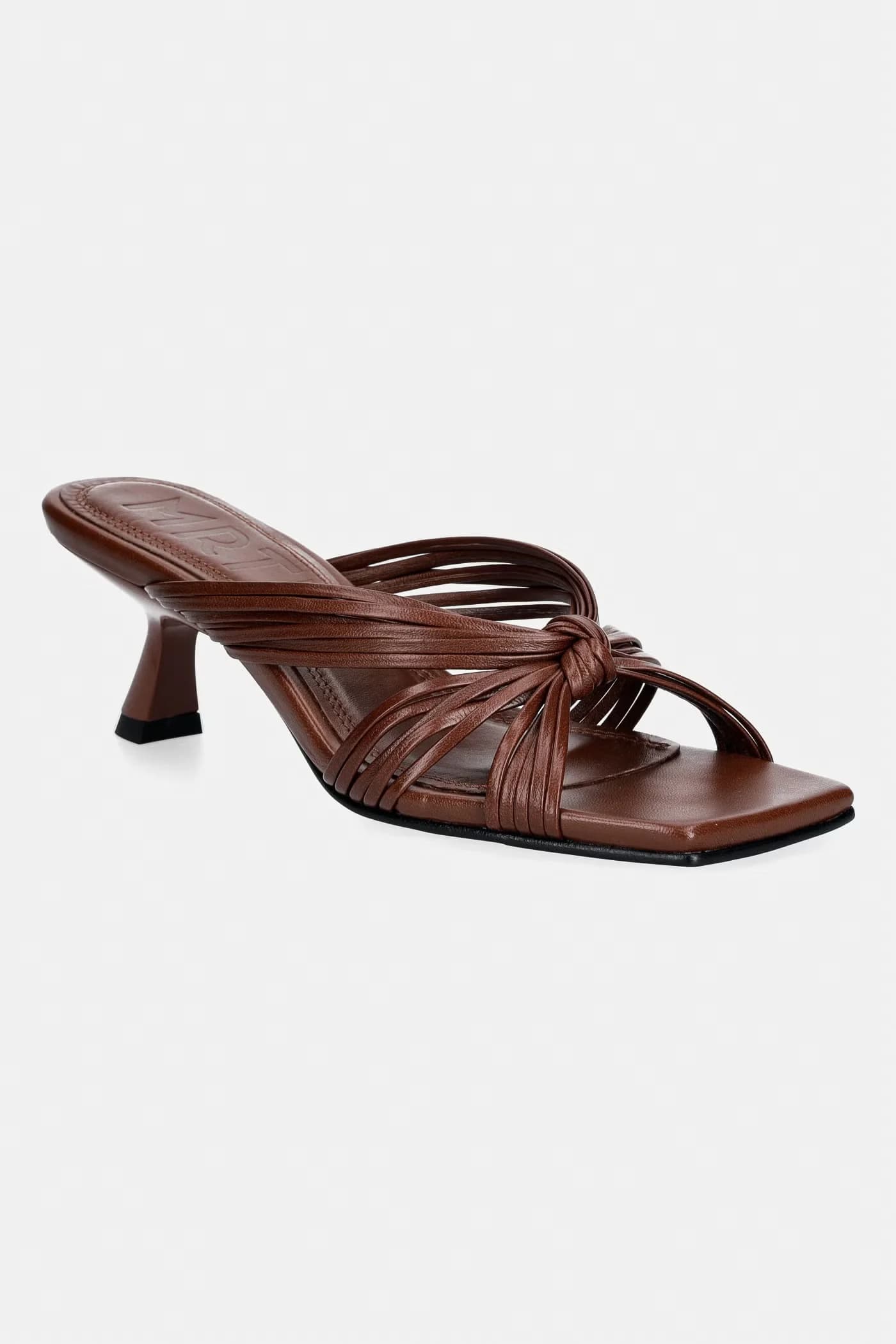 Кожаные шлепанцы AMANDA