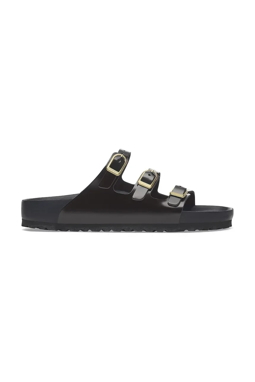 Кожаные шлепанцы Florida D-Buckle Exq