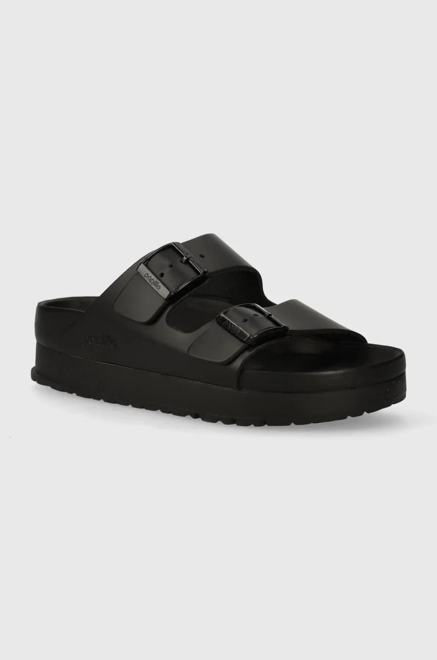 Кожаные шлепанцы Birkenstock X PAPILLIO Arizona Platform Exq