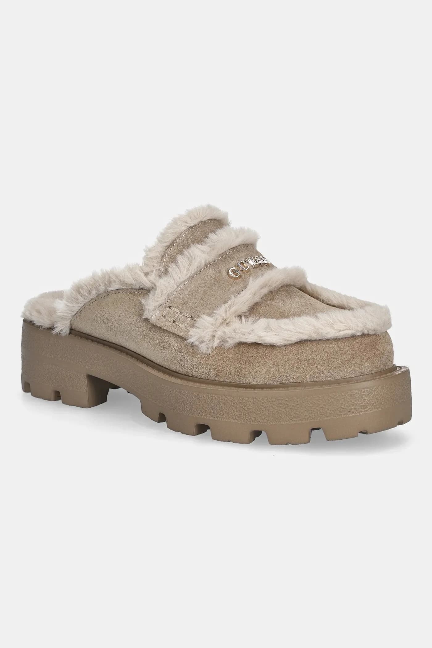 YANETA замшевые шлепанцы