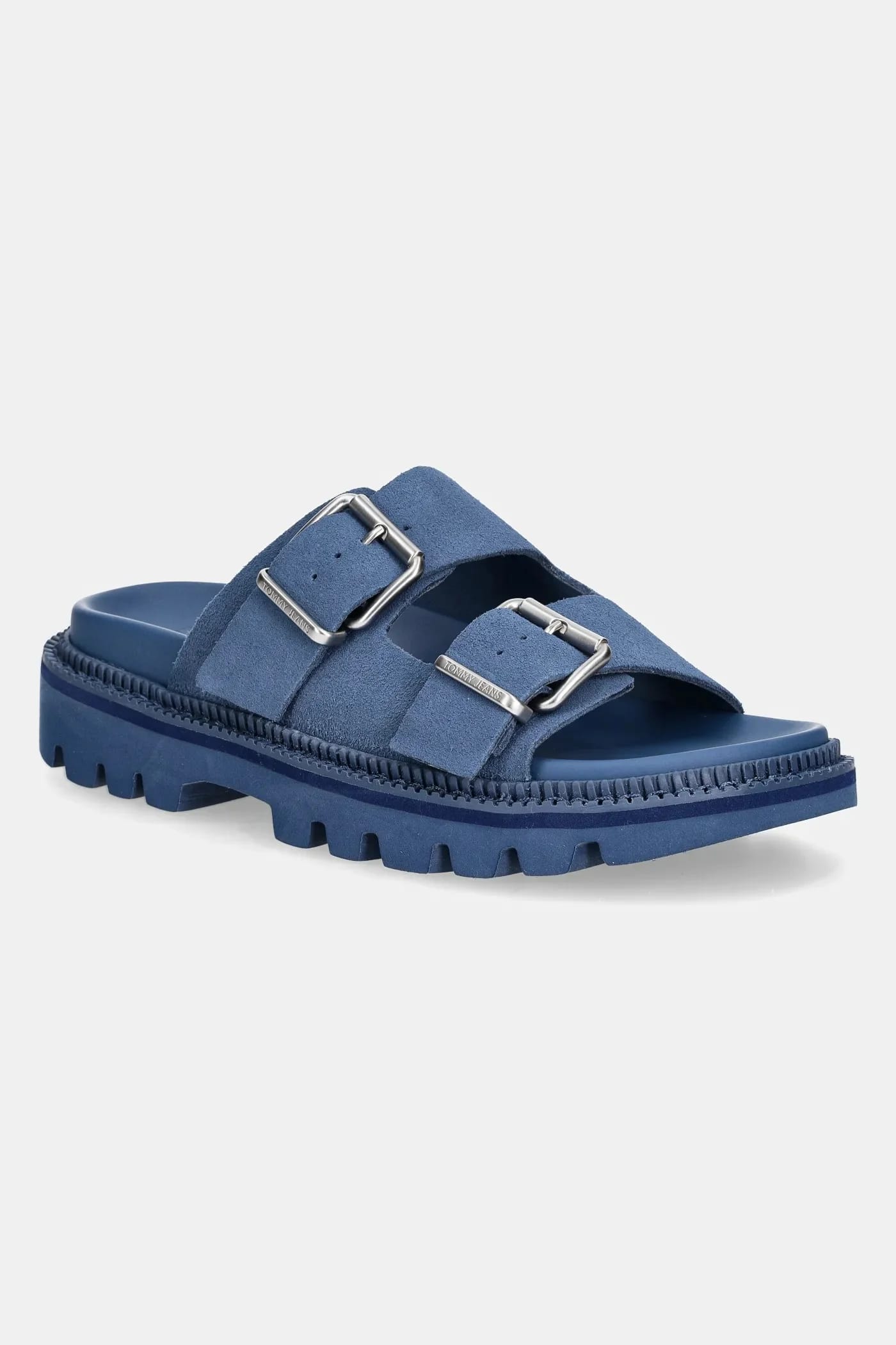 Замшевые тапочки DOUBLE STRAP SANDAL SUEDE