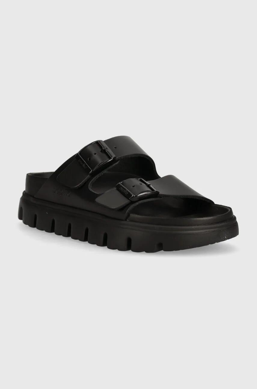 Кожаные тапочки Birkenstock X PAPILLIO Arizona Chunky Exq