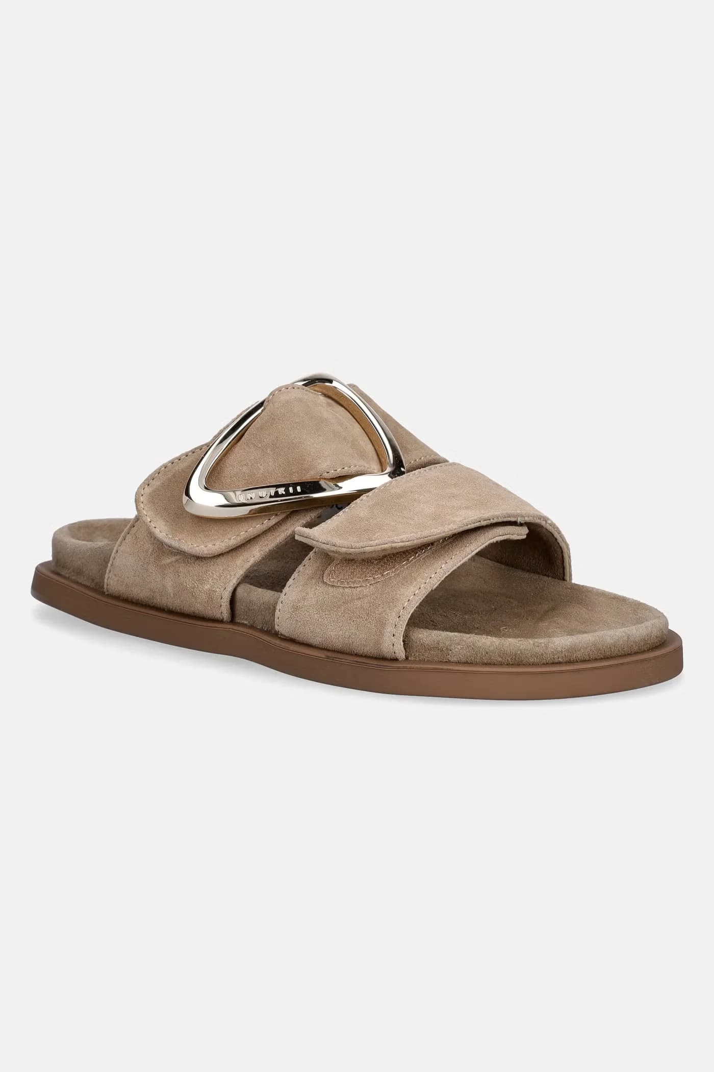 замшевые шлепанцы Dreamer с пряжкой