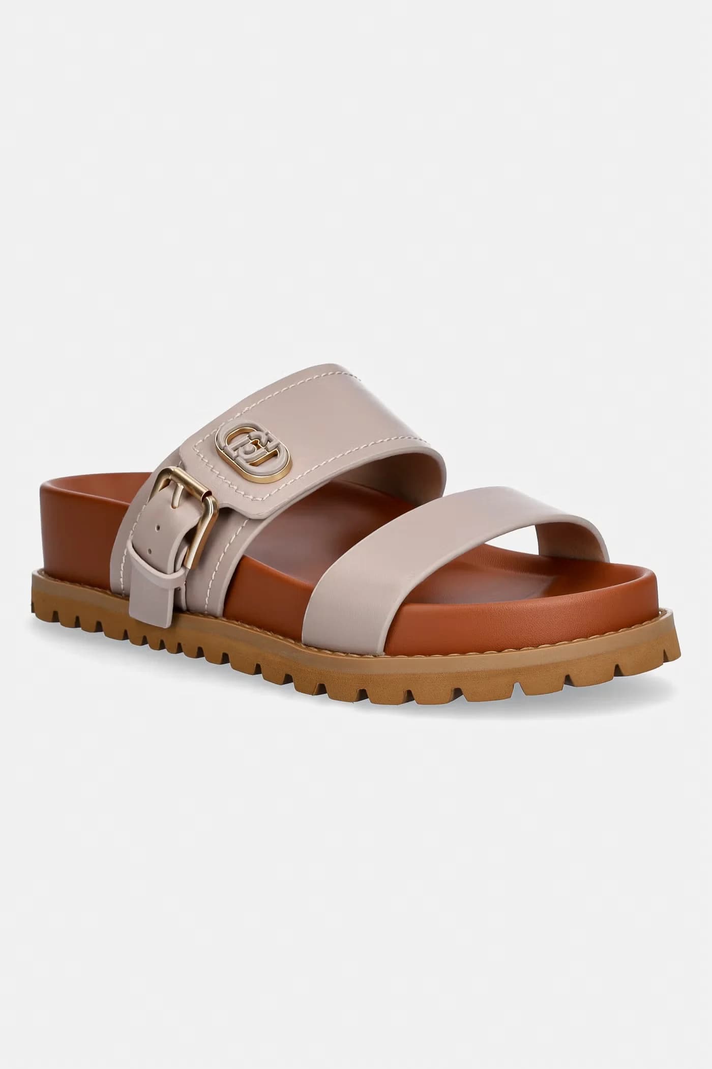 Женские кожаные шлепанцы LIVIA 02